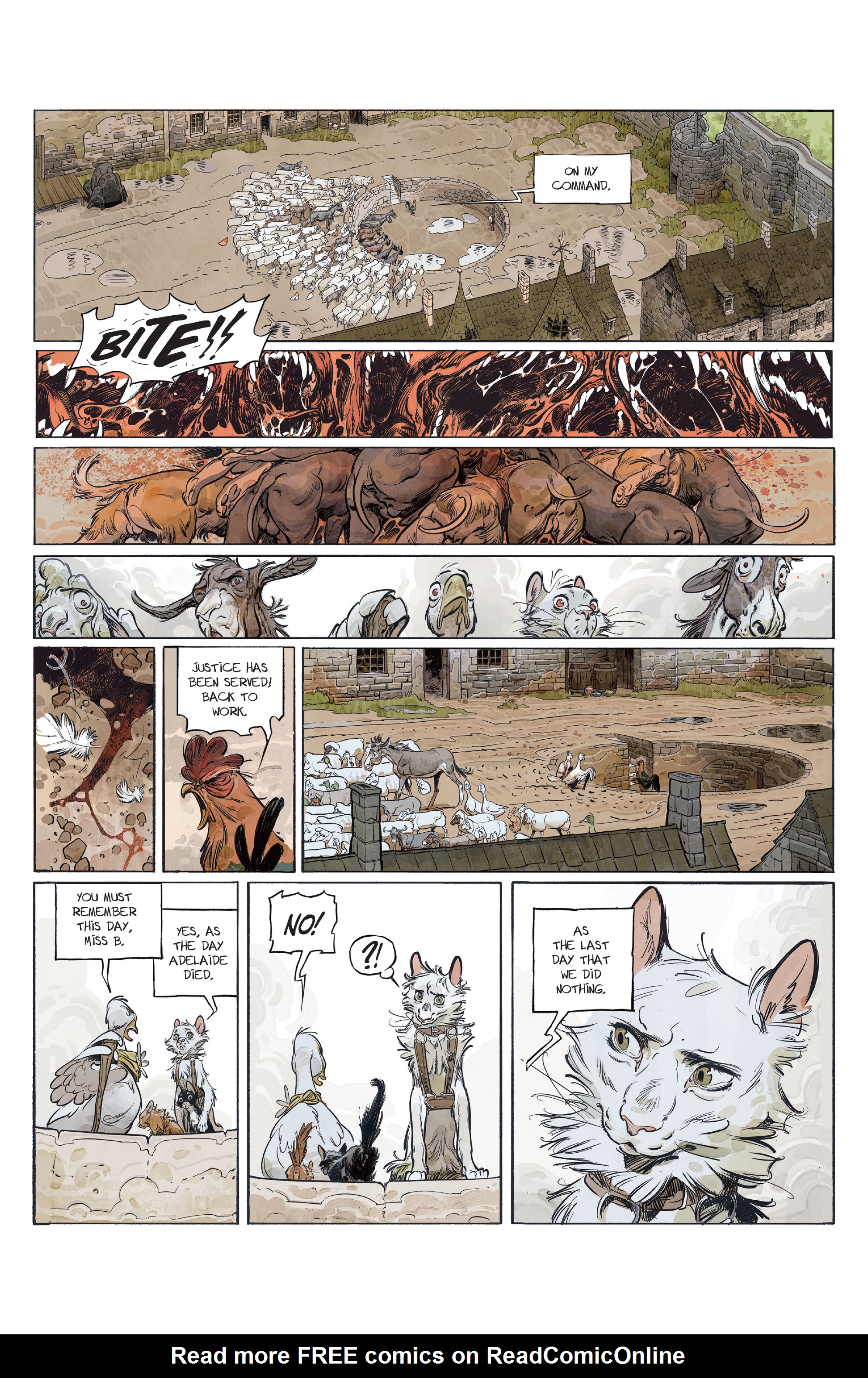 Read online Animal Castle comic -  Issue #1 - 6
