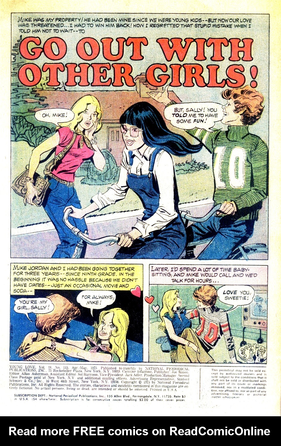 Read online Young Love (1963) comic -  Issue #115 - 3