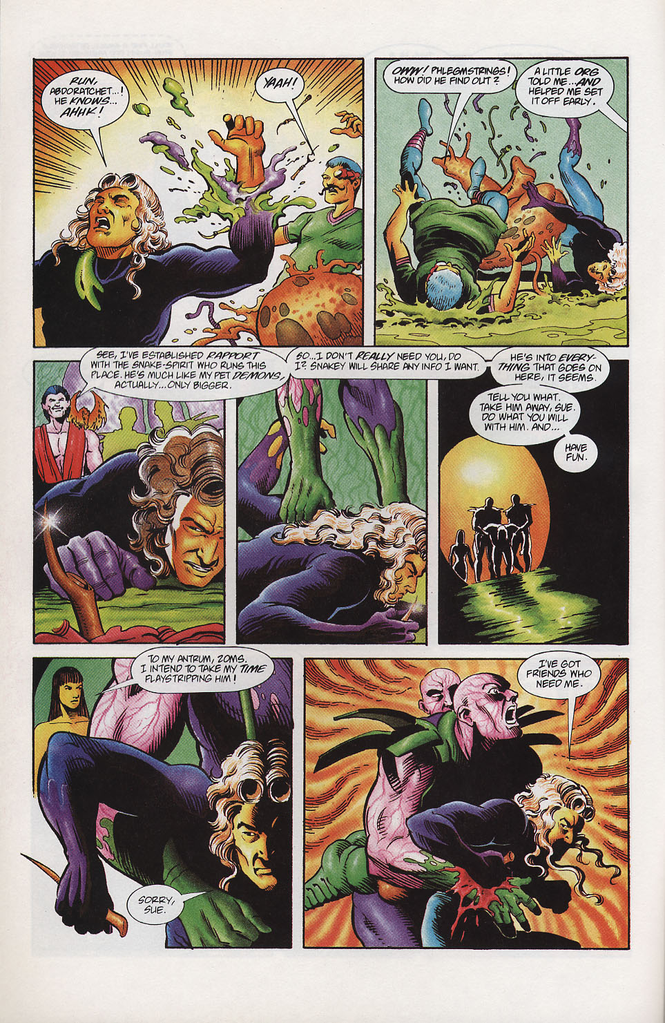 Read online Warriors of Plasm comic -  Issue #13 - 9