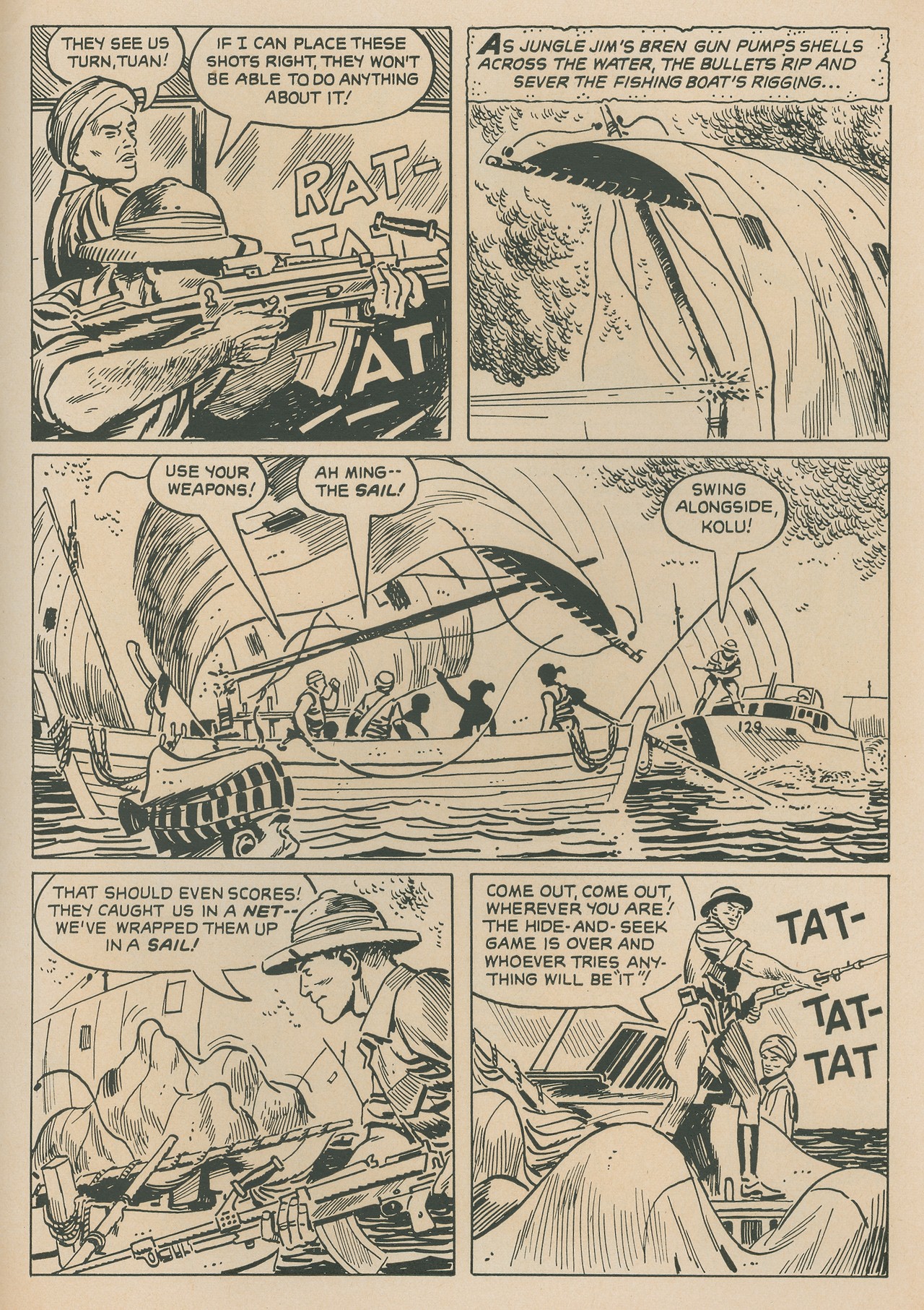 Read online Jungle Jim (1967) comic -  Issue # Full - 35