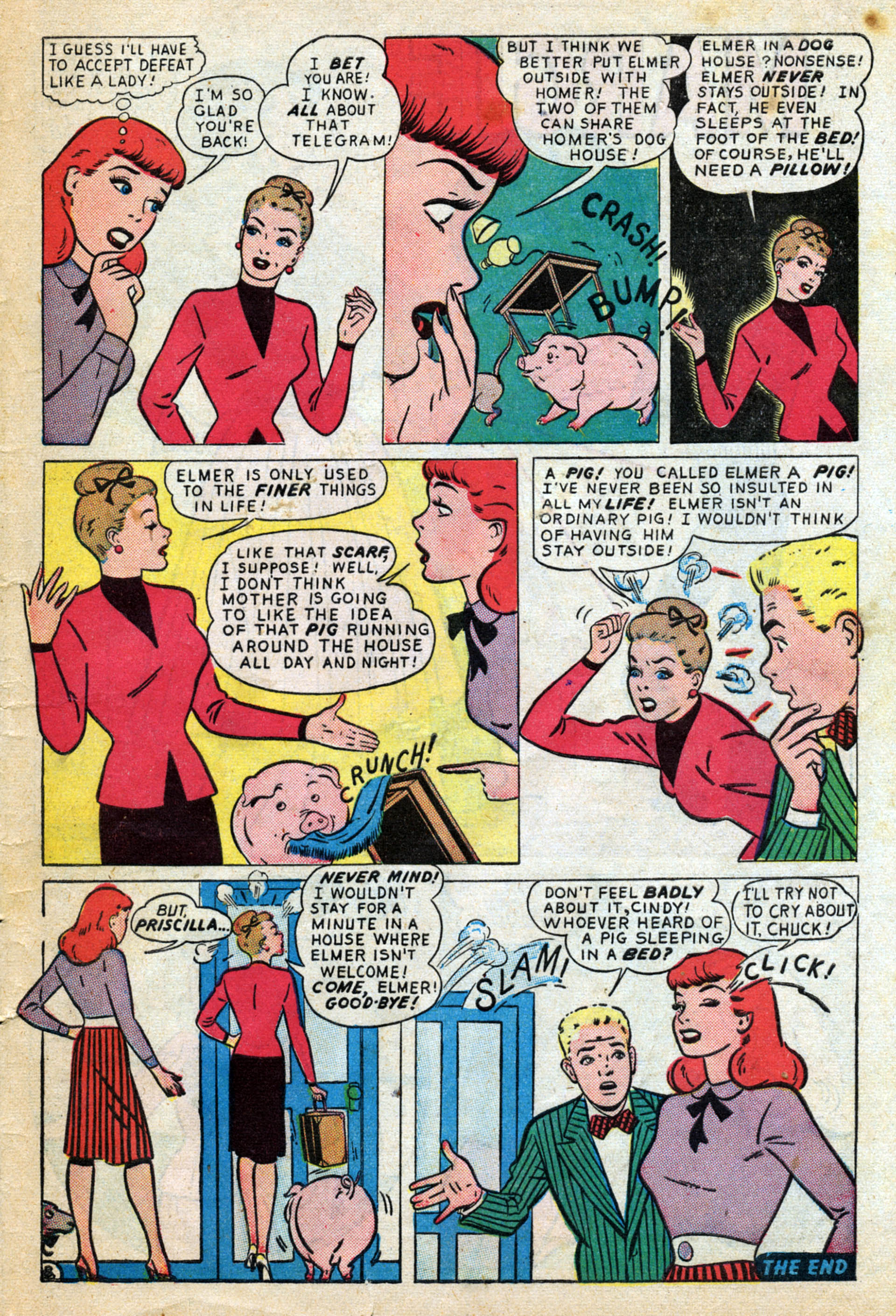 Read online Margie Comics comic -  Issue #43 - 43