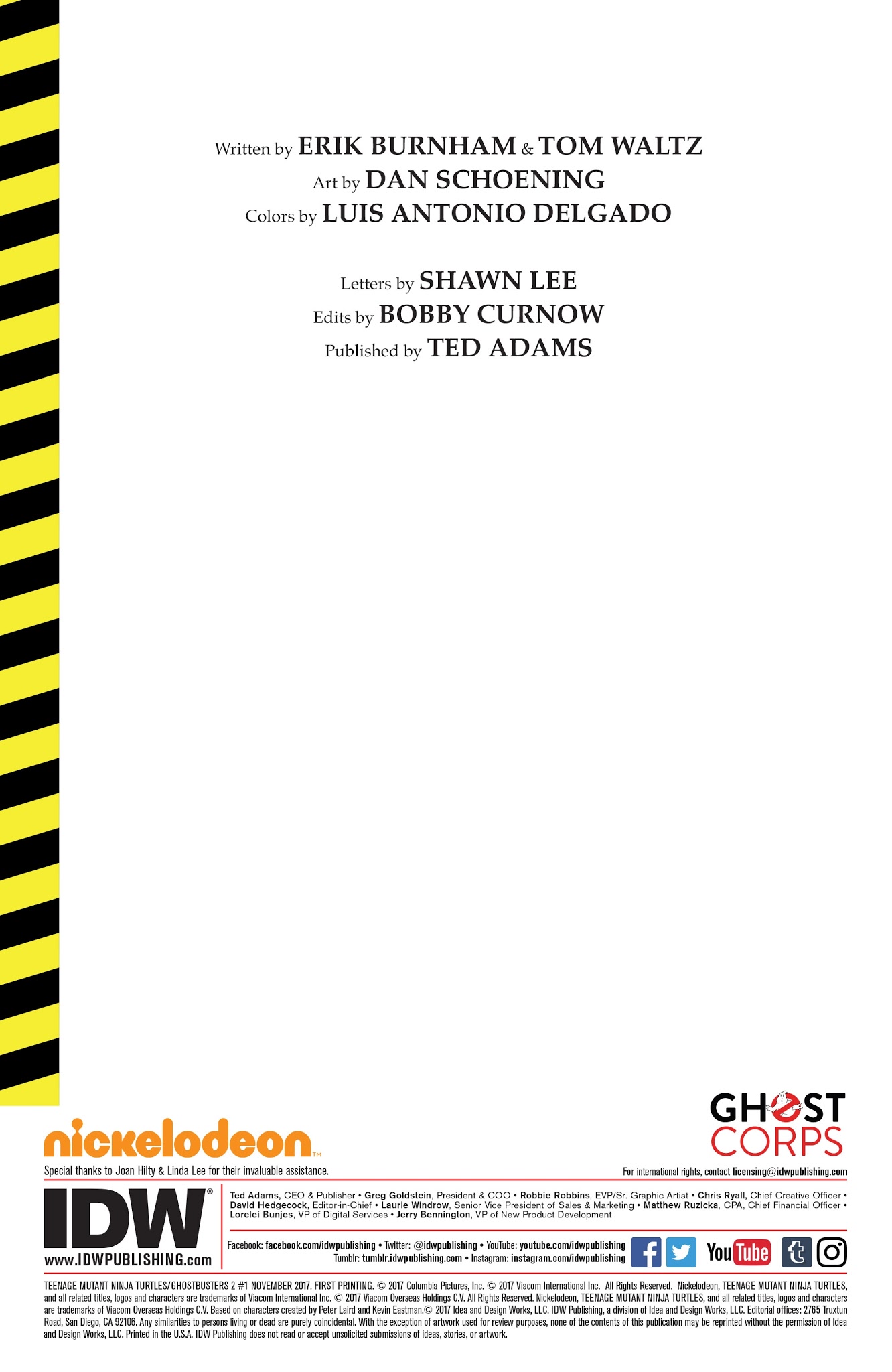 Read online Teenage Mutant Ninja Turtles/Ghostbusters 2 comic -  Issue #1 - 2