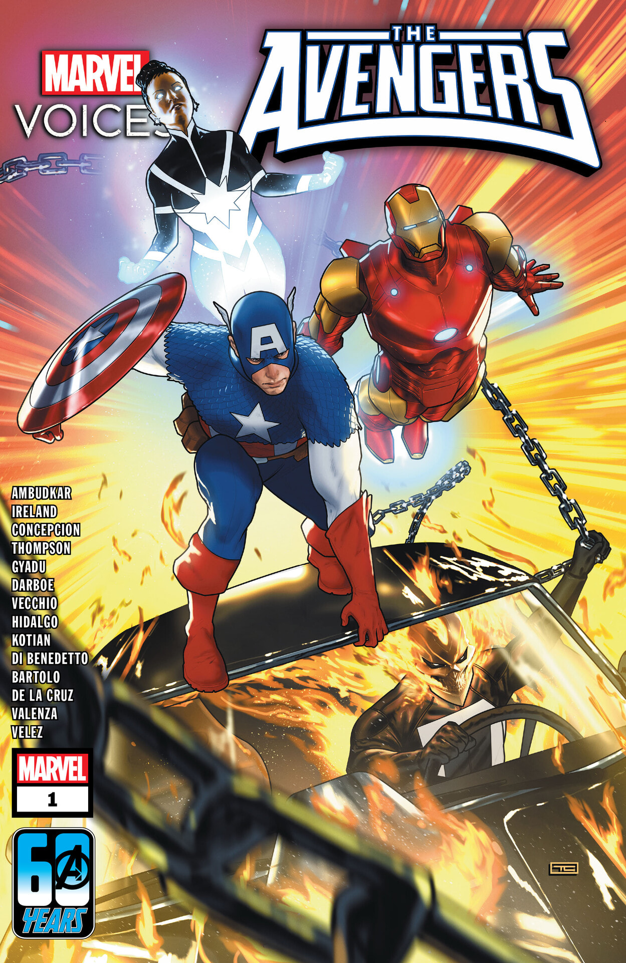 Read online Marvel's Voices: The Avengers comic -  Issue # Full - 1