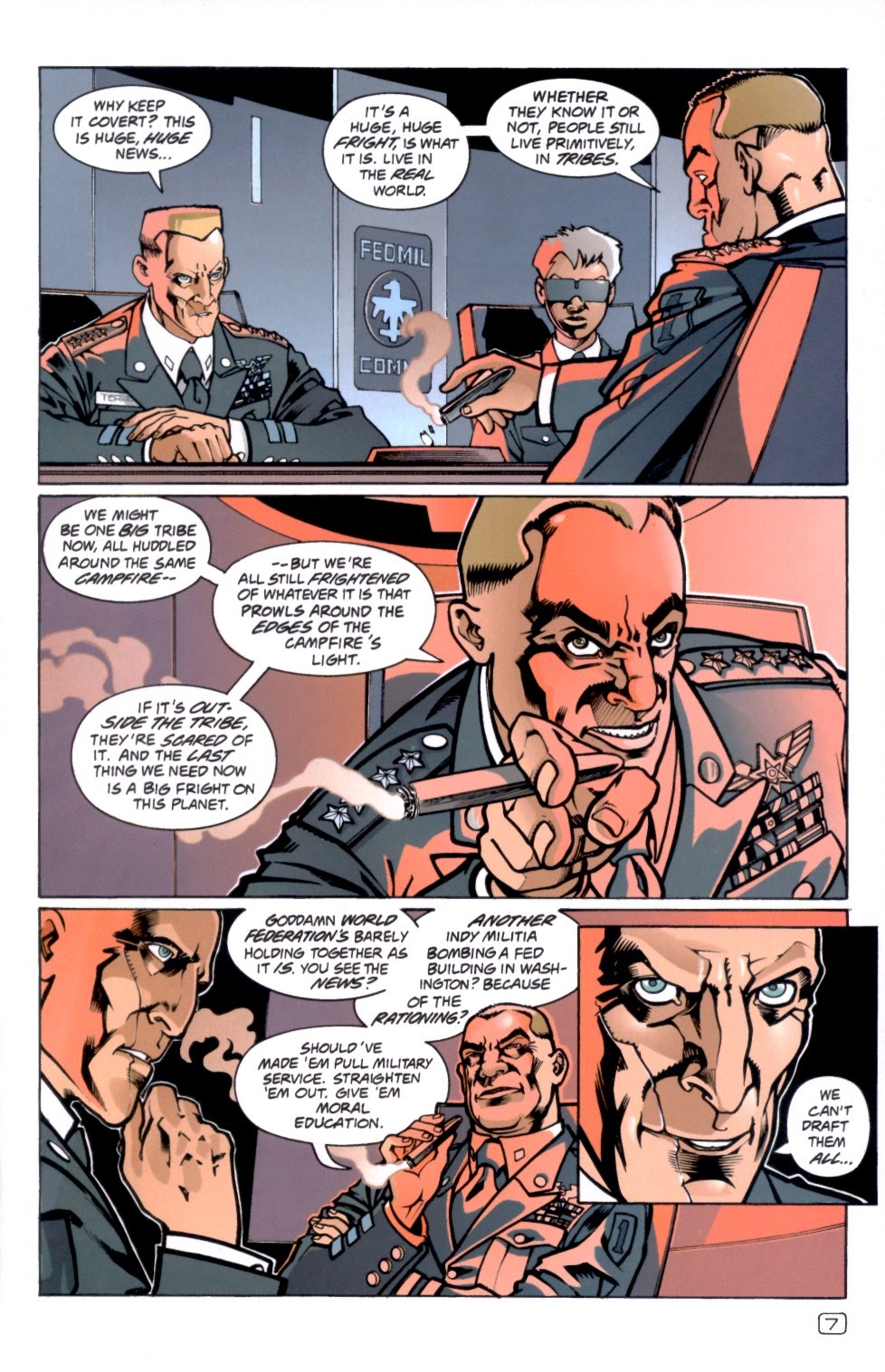 Read online Starship Troopers: Insect Touch comic -  Issue #1 - 9
