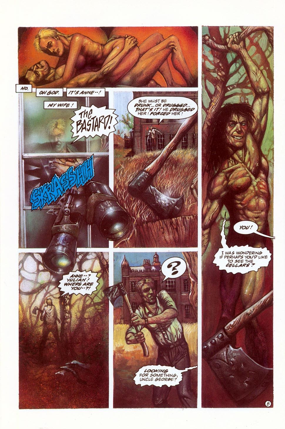 Read online Necroscope Book II: Wamphyri comic -  Issue #2 - 10