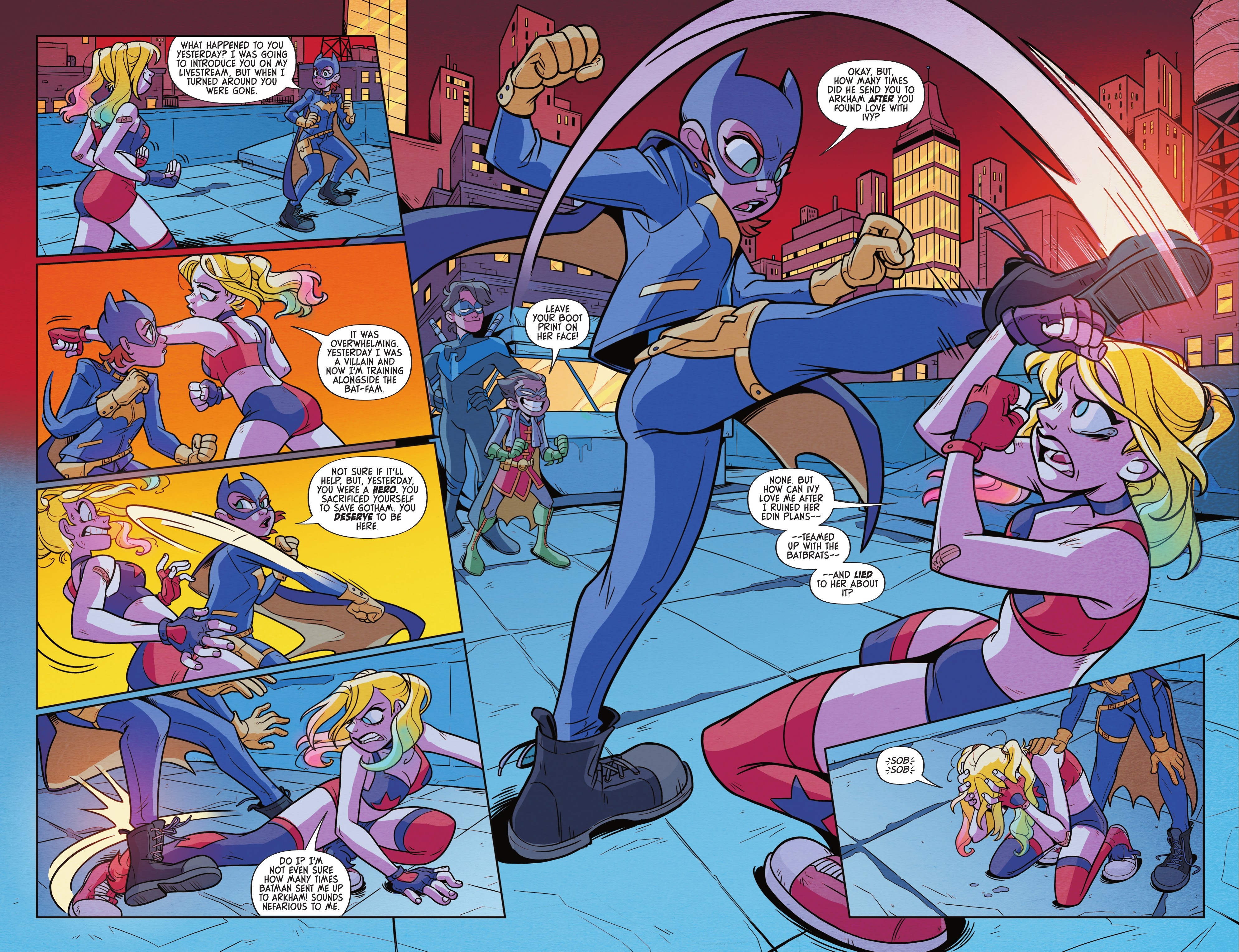 Read online Harley Quinn: The Animated Series: Legion of Bats! comic -  Issue #1 - 19