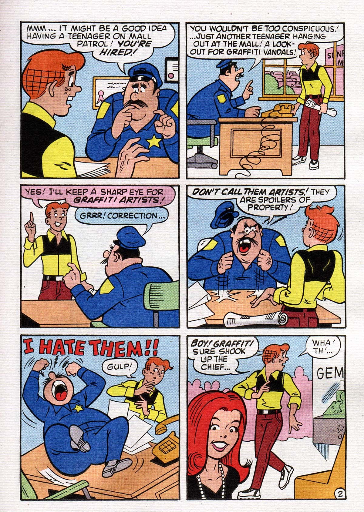 Read online Archie's Double Digest Magazine comic -  Issue #155 - 108
