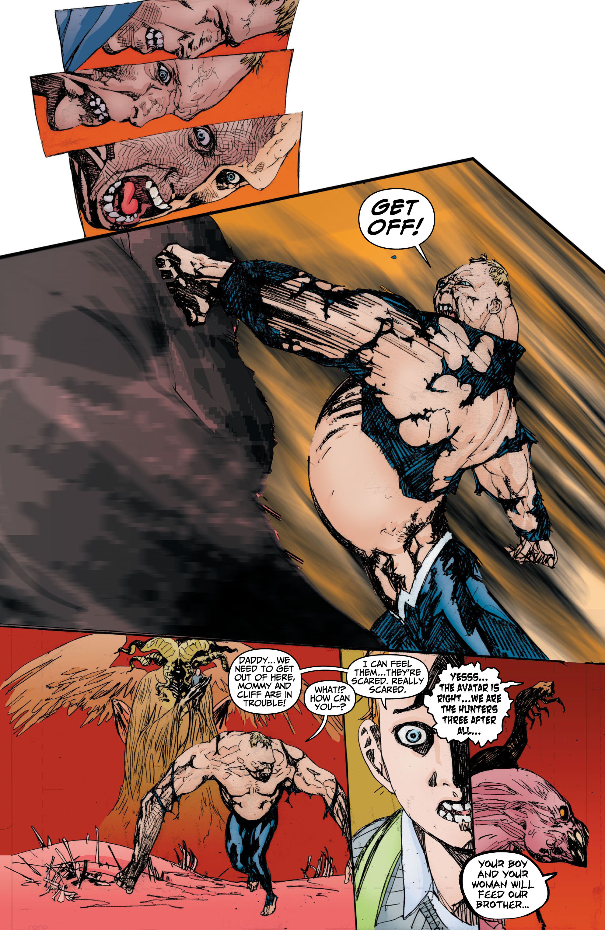 Read online Animal Man: The Hunt comic -  Issue # TPB - 62