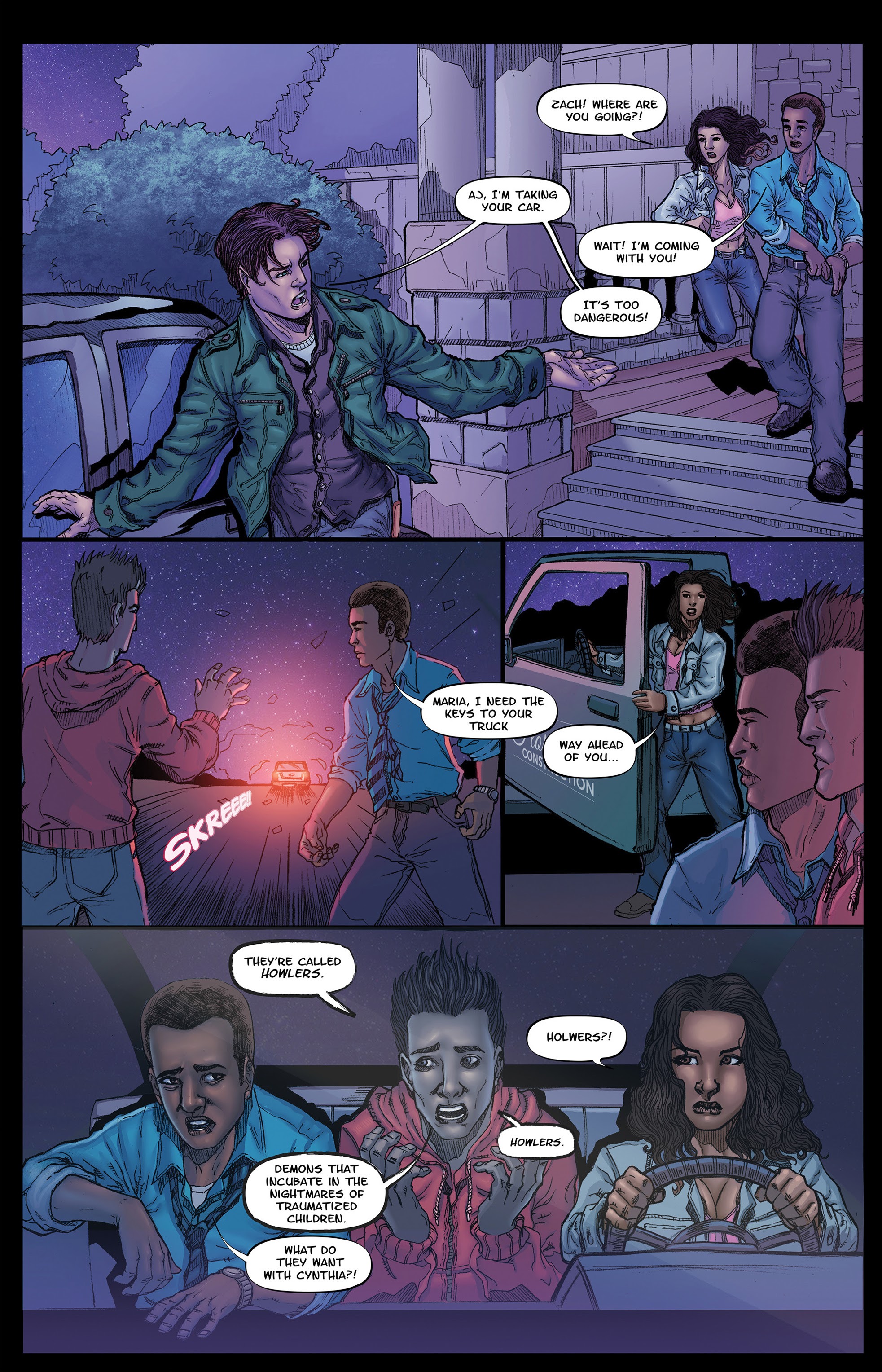 Read online Zachariah Thorn comic -  Issue #1 - 18