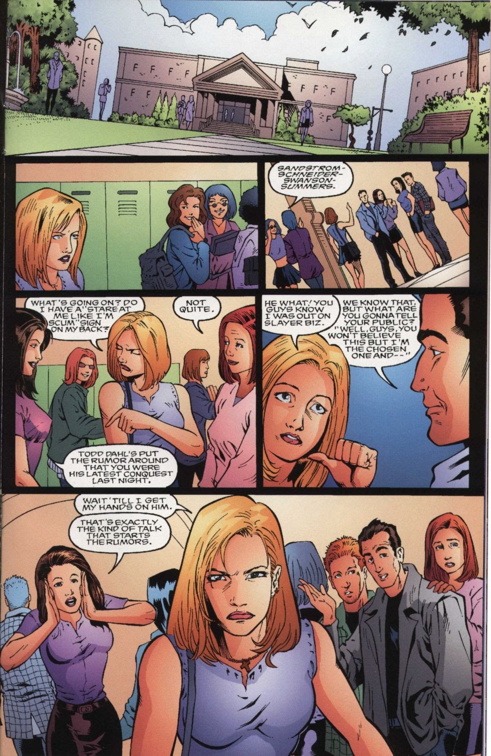 Read online Buffy the Vampire Slayer (1998) comic -  Issue #11 - 15