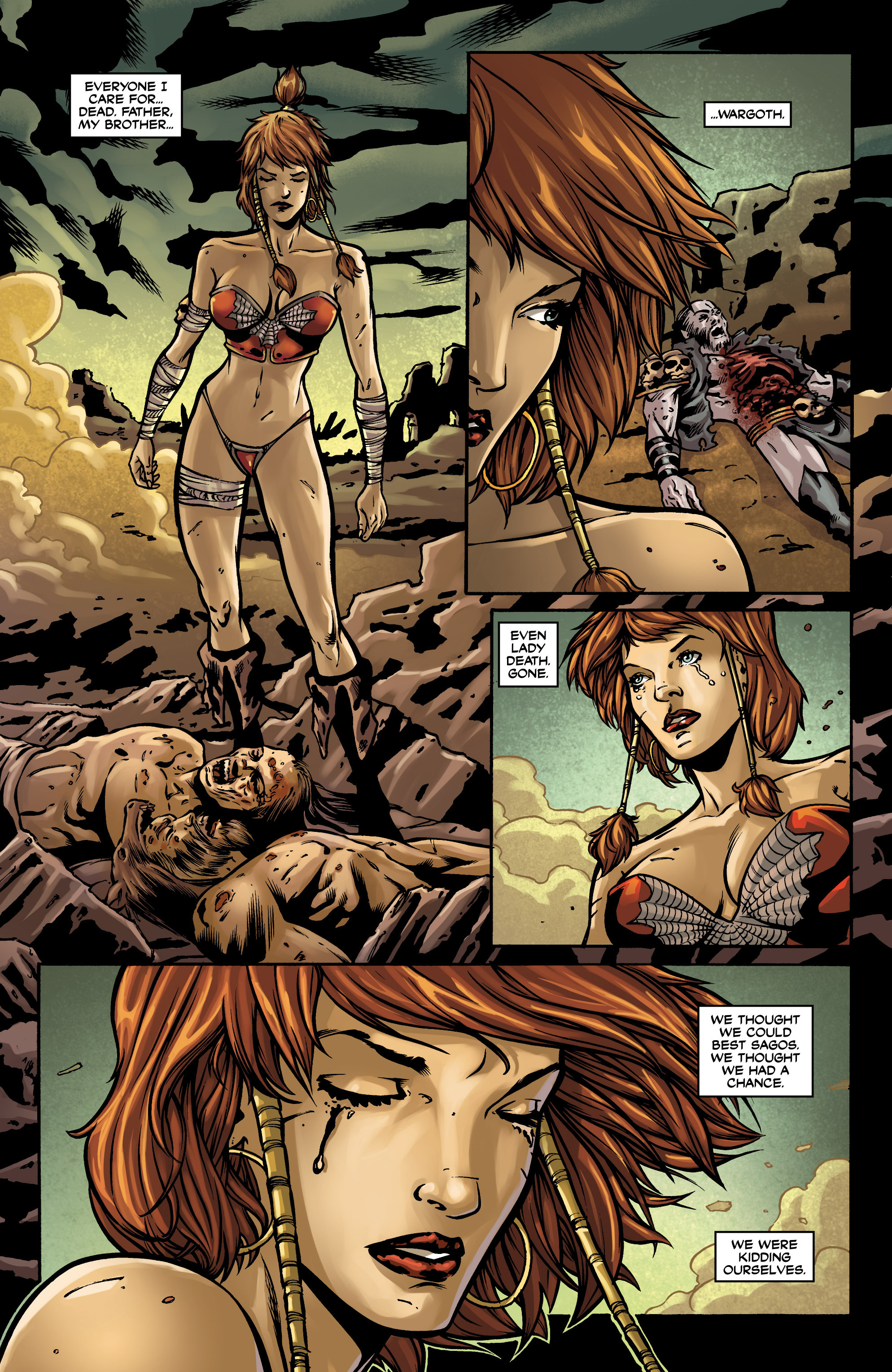 Read online Lady Death Origins comic -  Issue #14 - 15