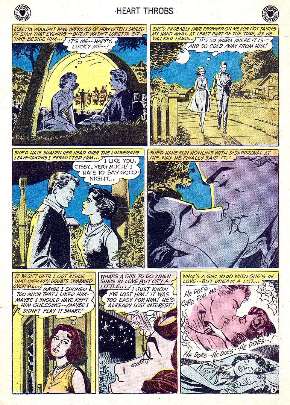 Read online Heart Throbs comic -  Issue #67 - 7