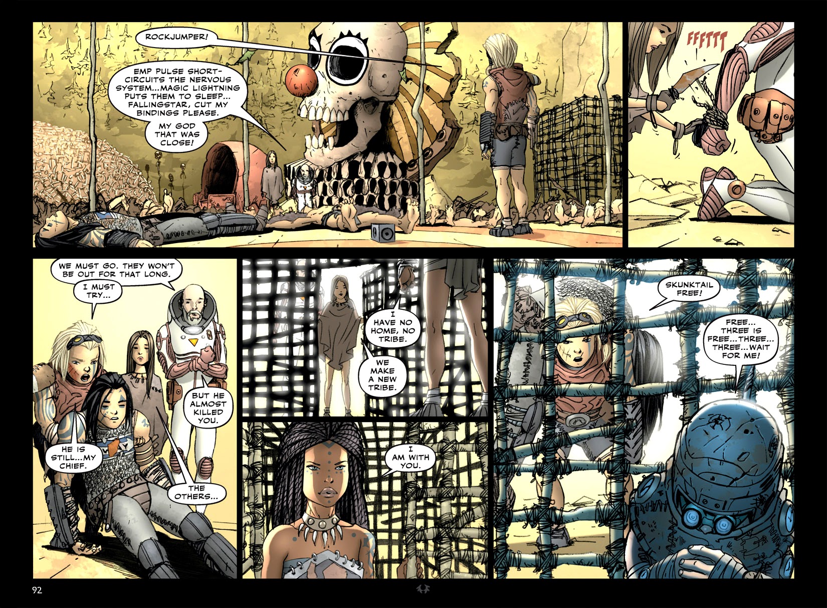 Read online Tribes: The Dog Years comic -  Issue #4 - 3