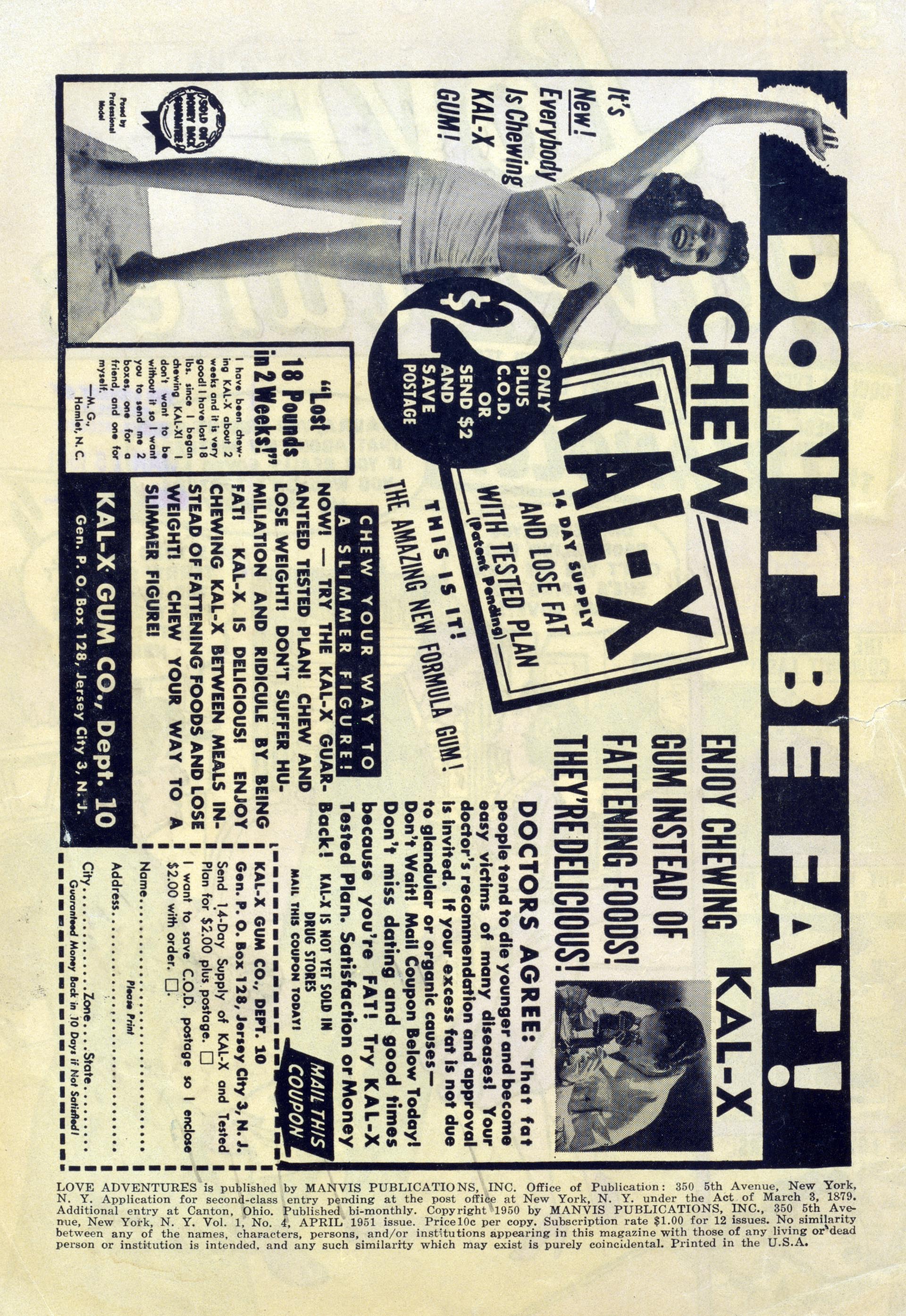 Read online Love Adventures comic -  Issue #4 - 2