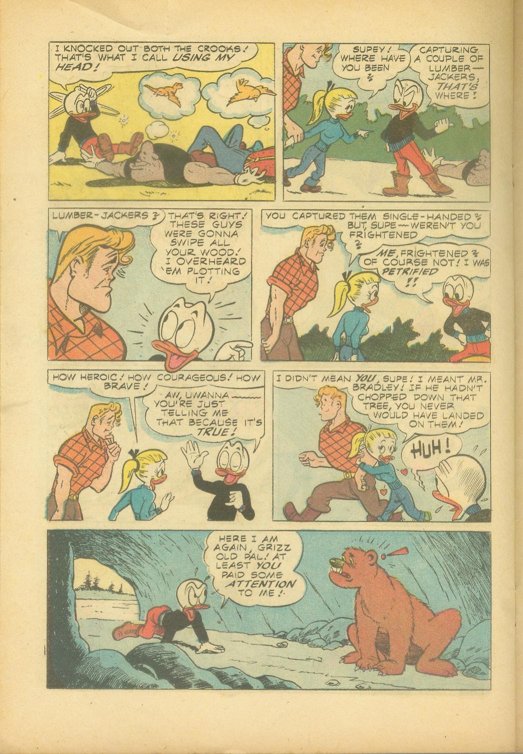 Read online Super Duck Comics comic -  Issue #74 - 22