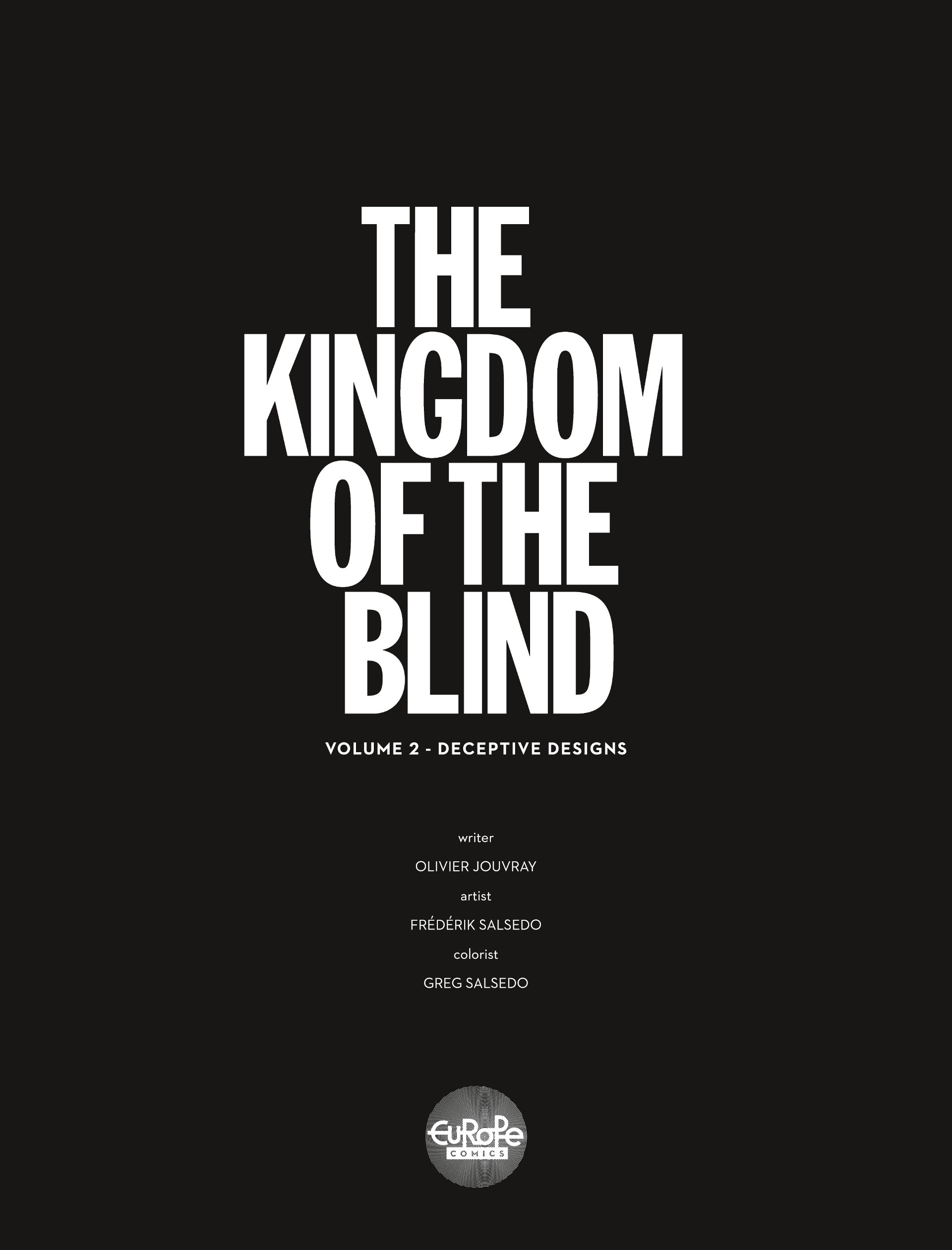 Read online The Kingdom of the Blind comic -  Issue #2 - 2