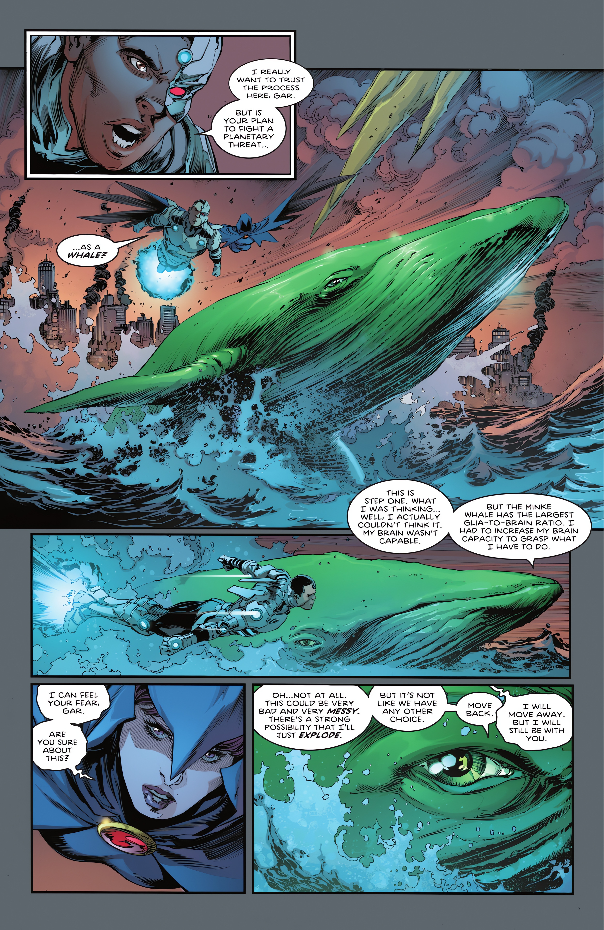 Read online Titans: Beast World comic -  Issue #1 - 23