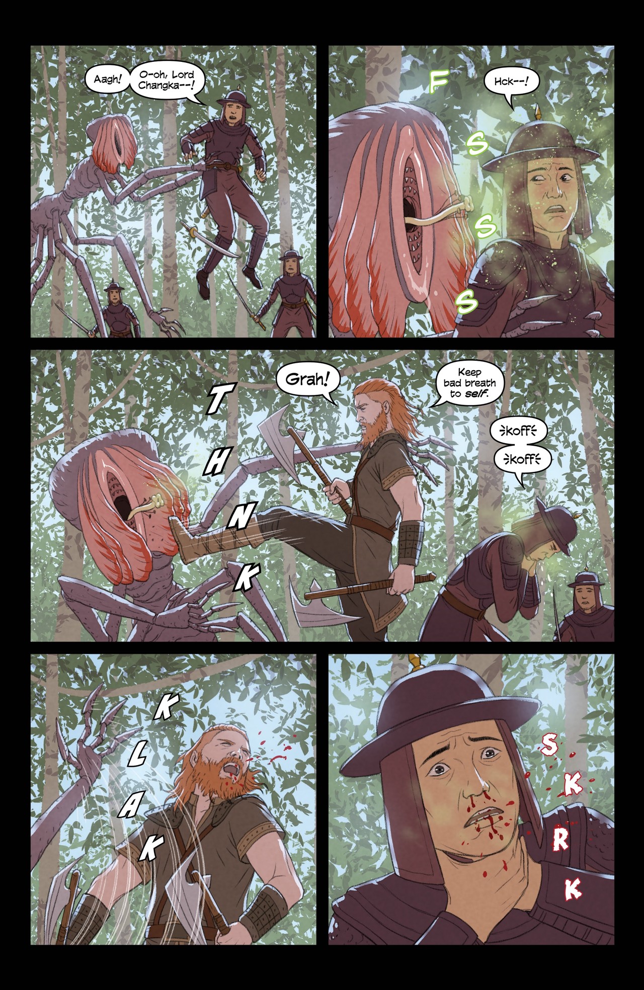 Read online Quest comic -  Issue #4 - 5