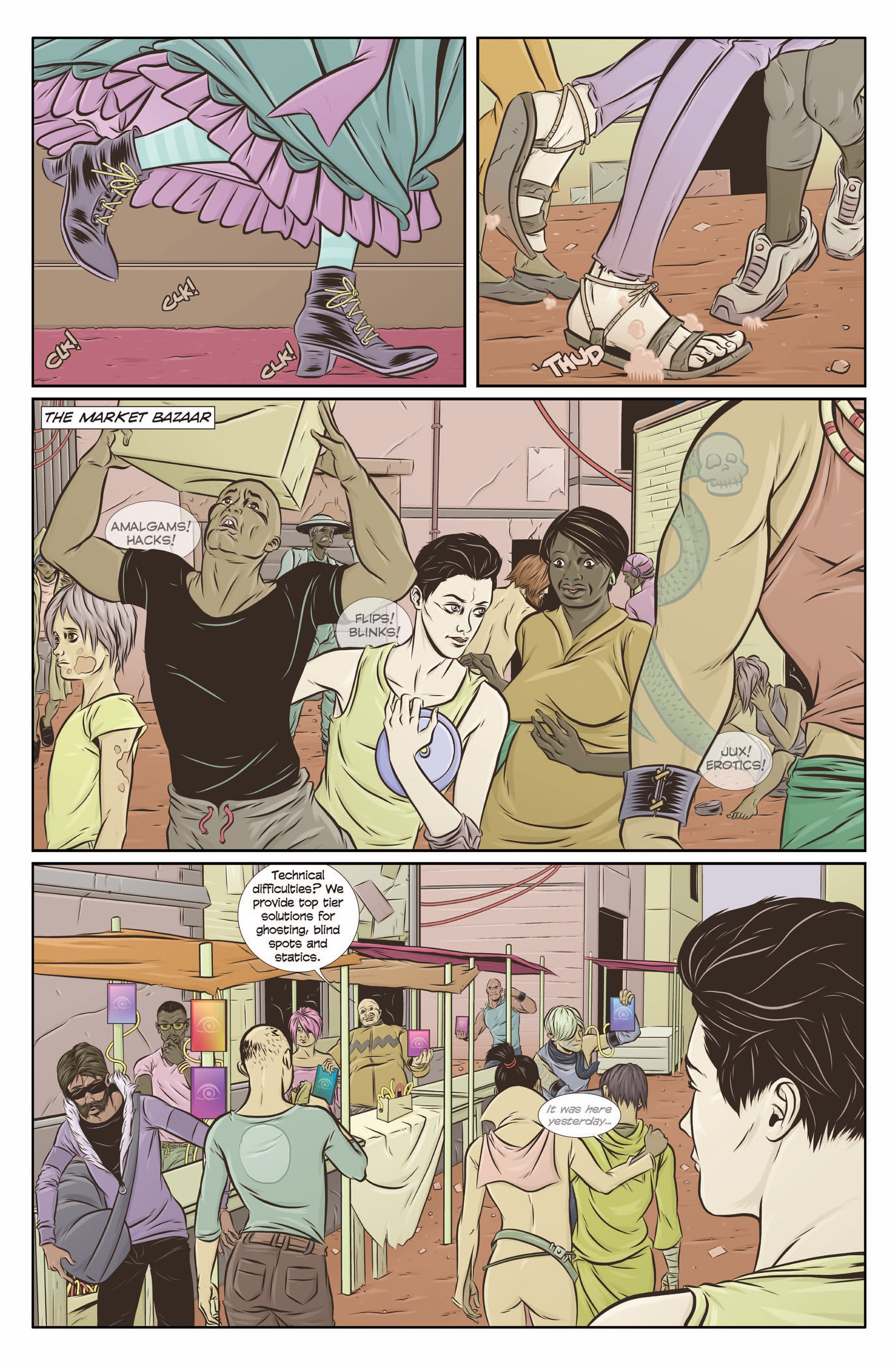 Read online Skinned comic -  Issue #1 - 8