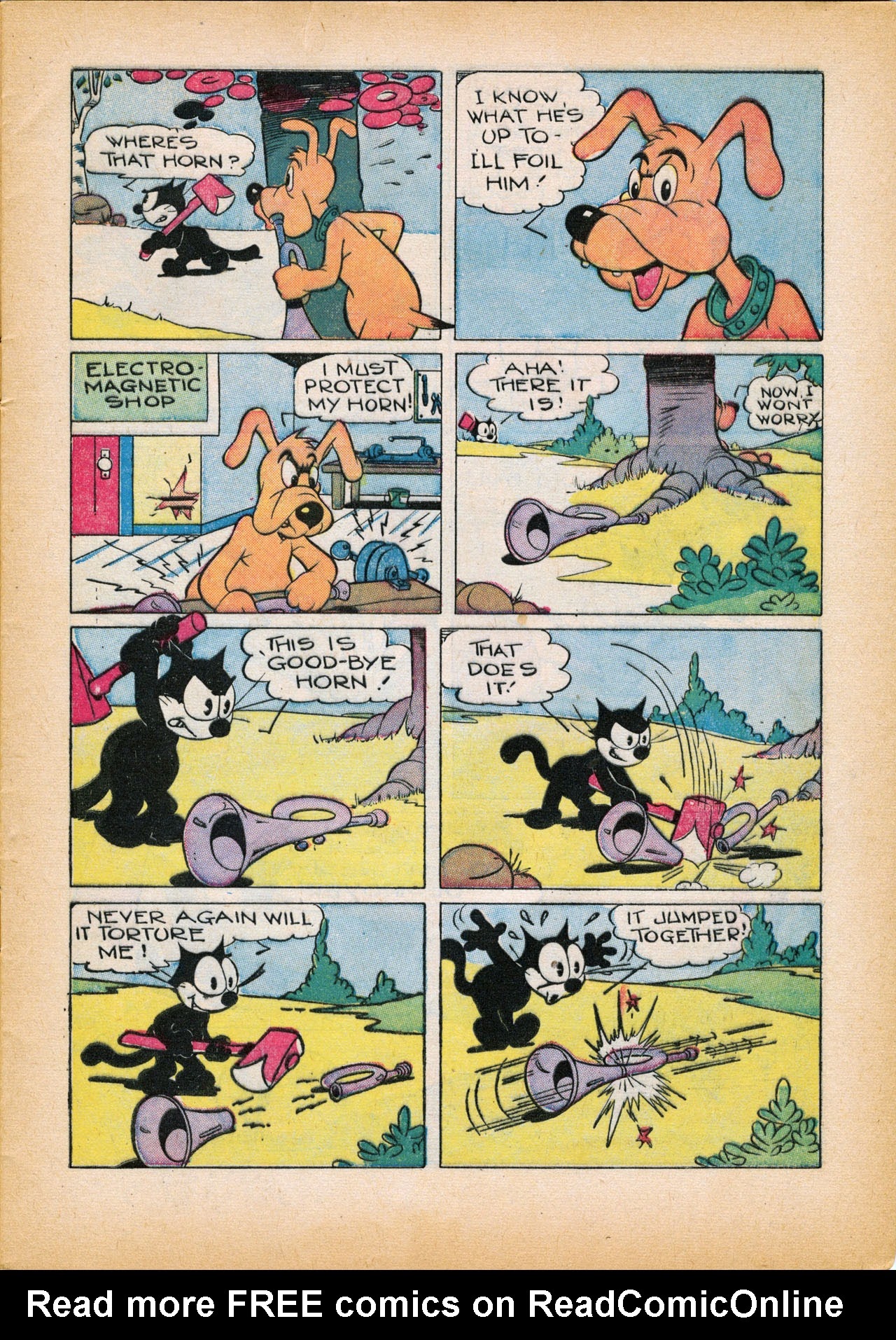 Read online Felix the Cat (1948) comic -  Issue #12 - 11