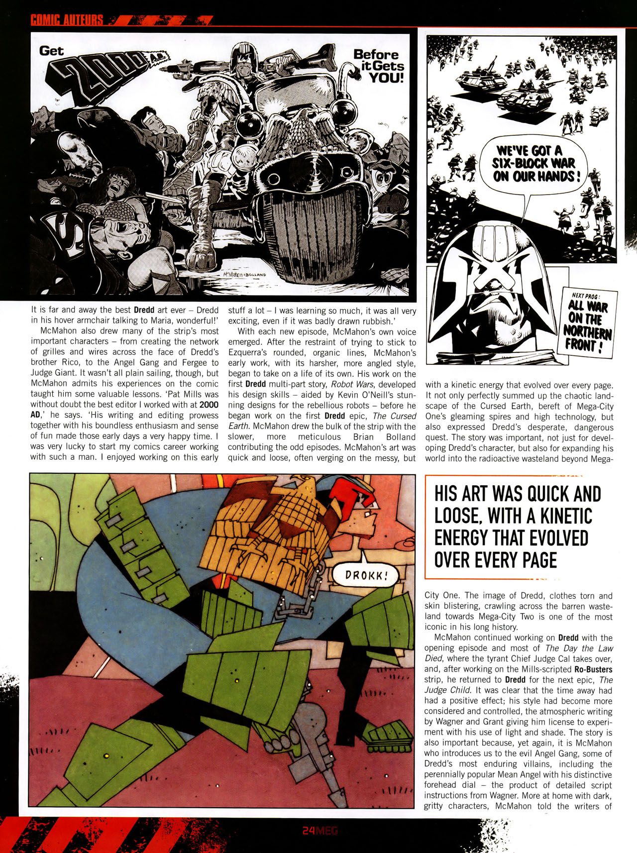 Read online Judge Dredd Megazine (Vol. 5) comic -  Issue #256 - 23