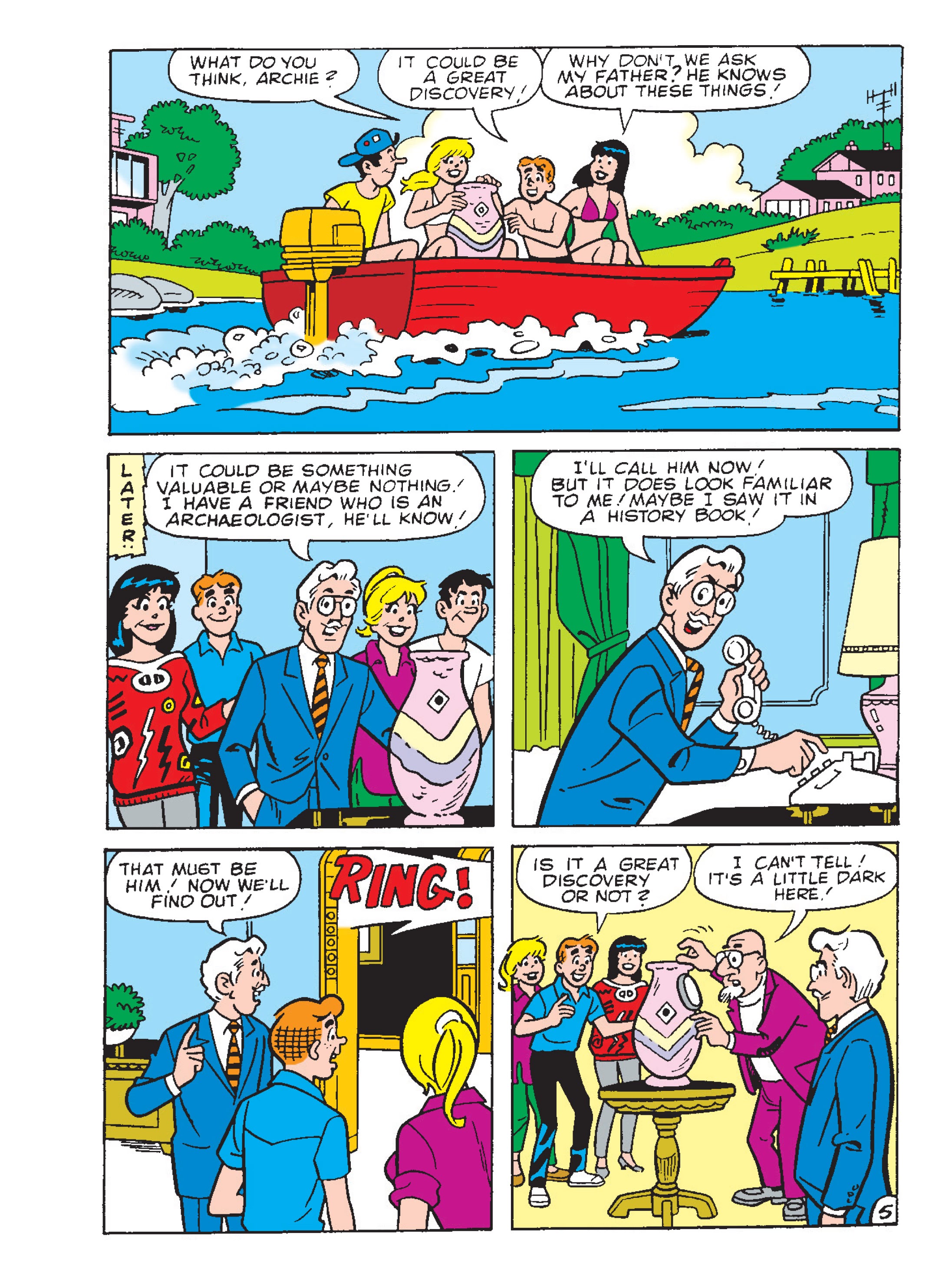 Read online Betty & Veronica Friends Double Digest comic -  Issue #271 - 128