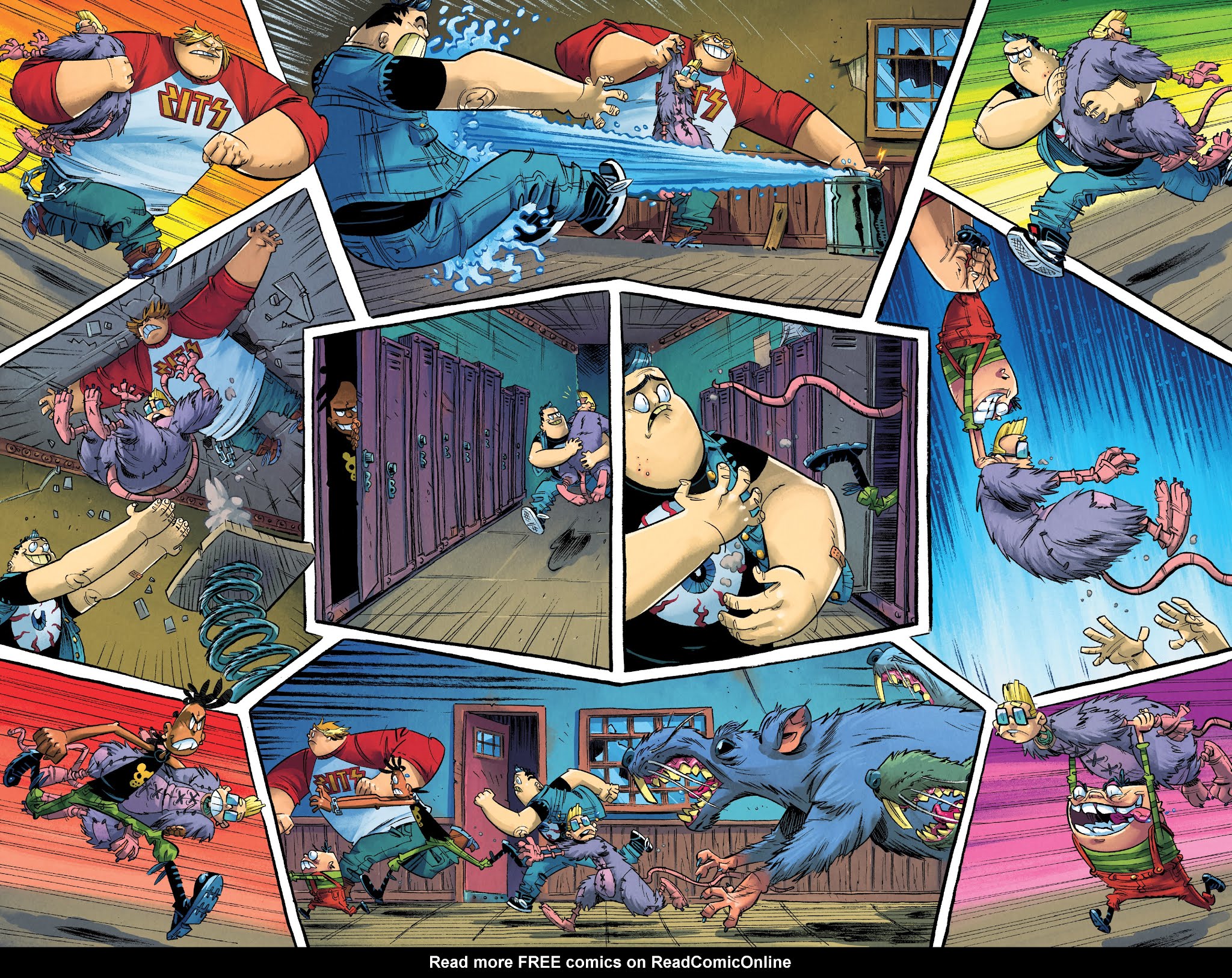 Read online Bully Wars comic -  Issue #5 - 8