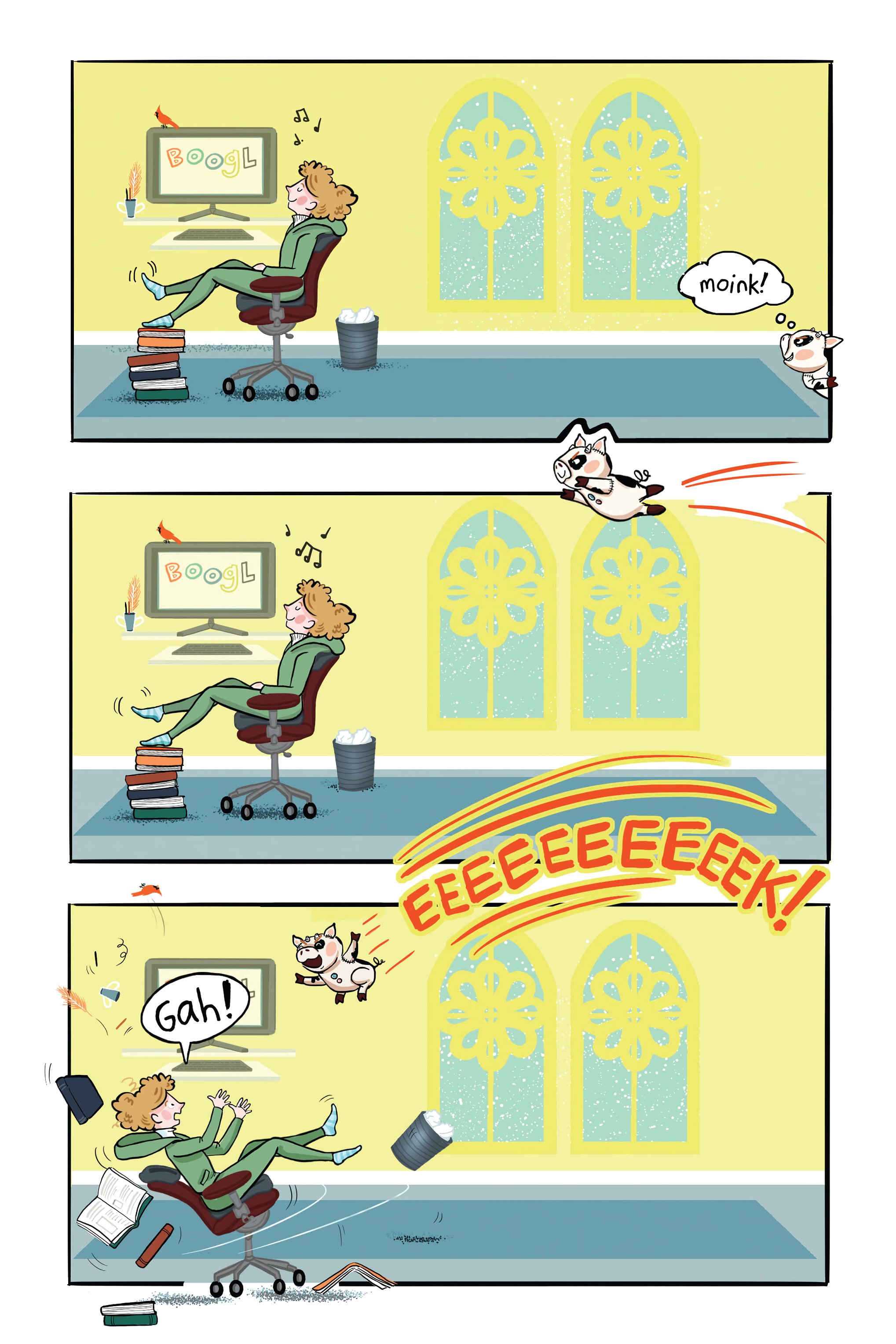 Read online Shelley Frankenstein!: CowPiggy comic -  Issue # TPB (Part 1) - 81