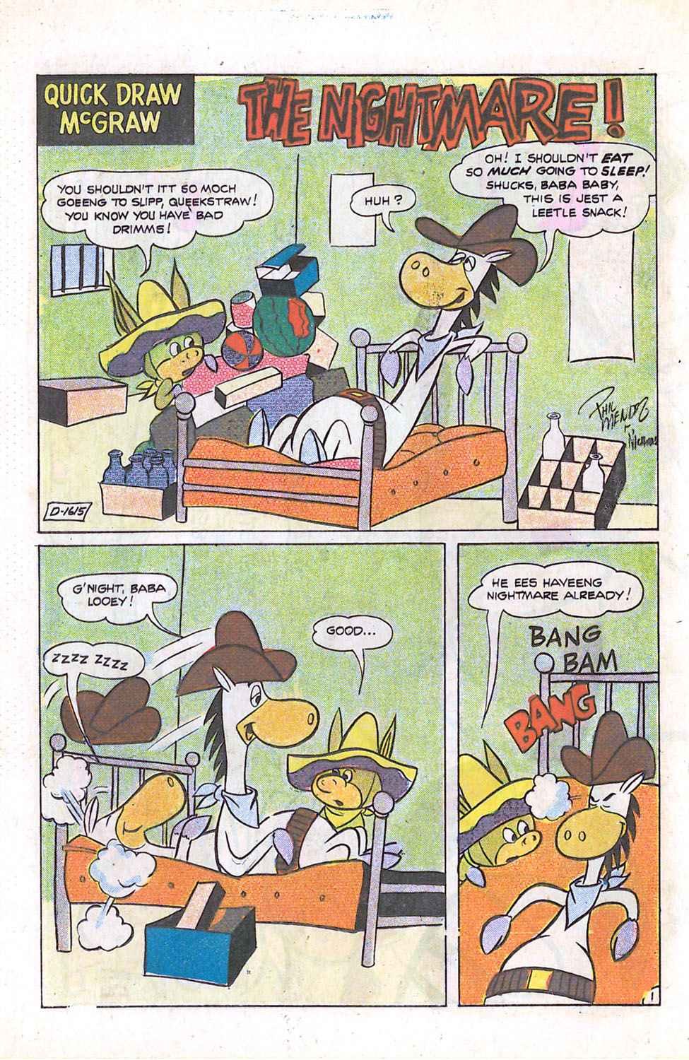 Read online Quick Draw McGraw comic -  Issue #5 - 15
