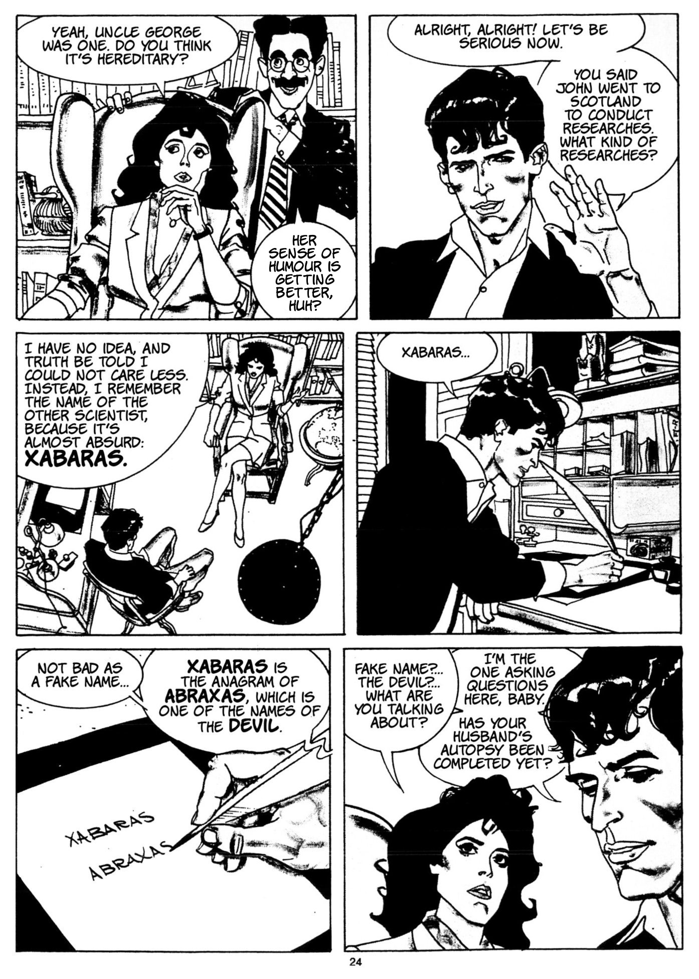 Read online Dylan Dog (1986) comic -  Issue #1 - 24