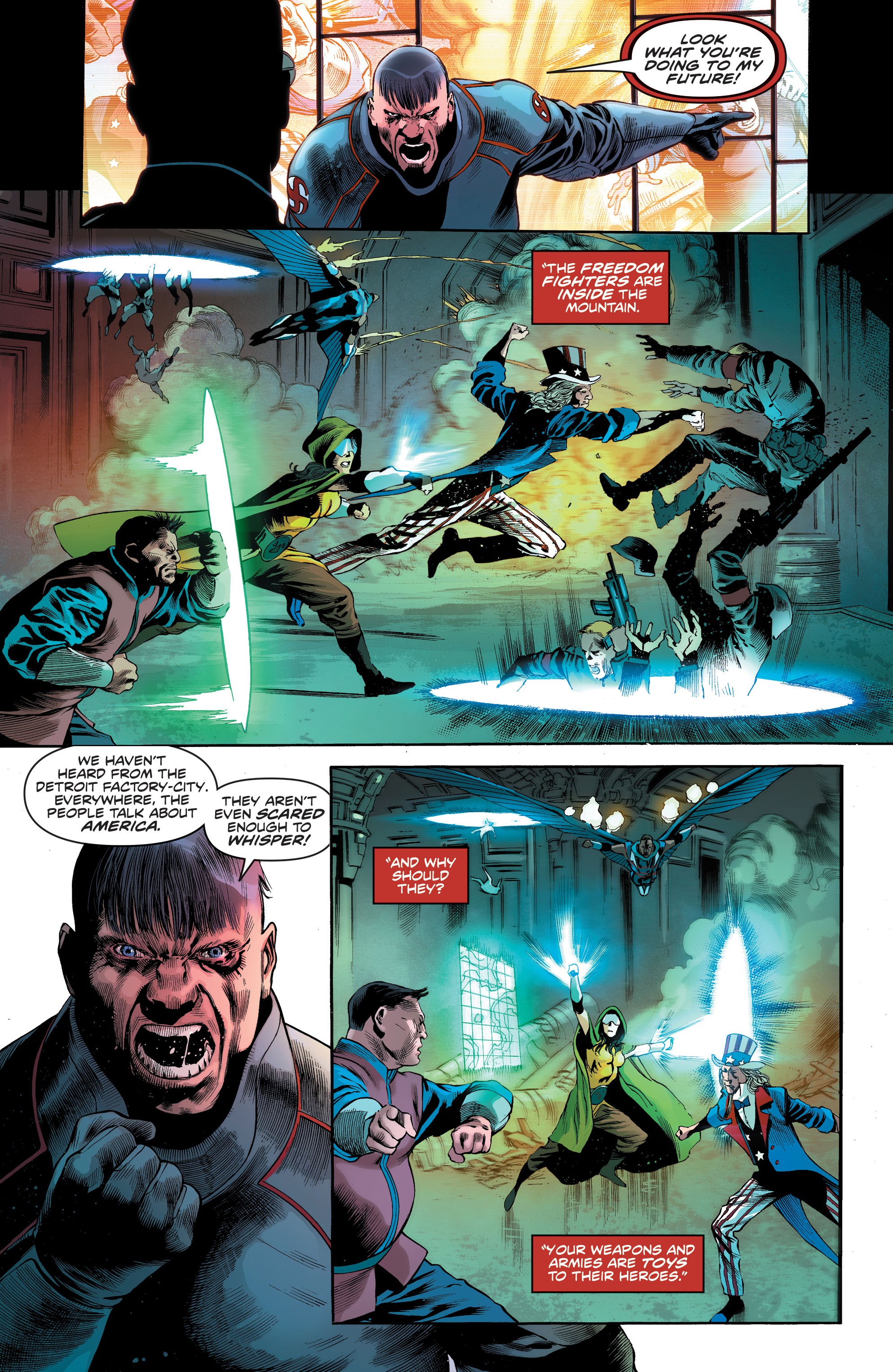 Read online Freedom Fighters (2019) comic -  Issue # _TPB (Part 3) - 4
