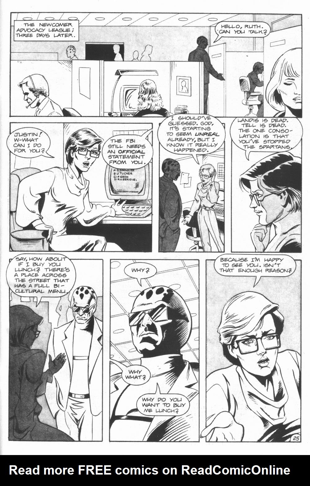 Read online Alien Nation: The Spartans comic -  Issue #4 - 27
