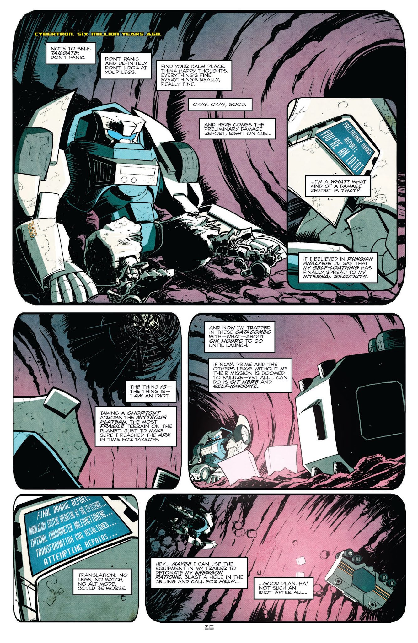 Read online Transformers: The IDW Collection Phase Two comic -  Issue # TPB 1 (Part 1) - 36