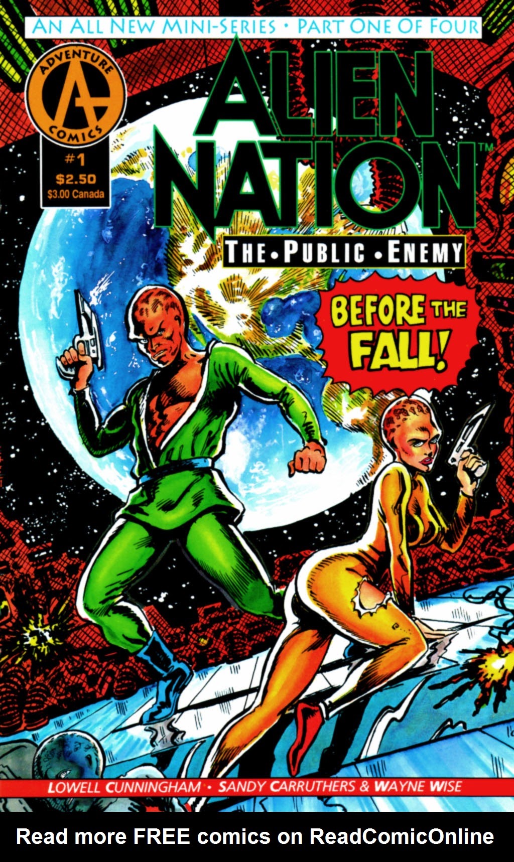 Read online Alien Nation: Public Enemy comic -  Issue #1 - 2