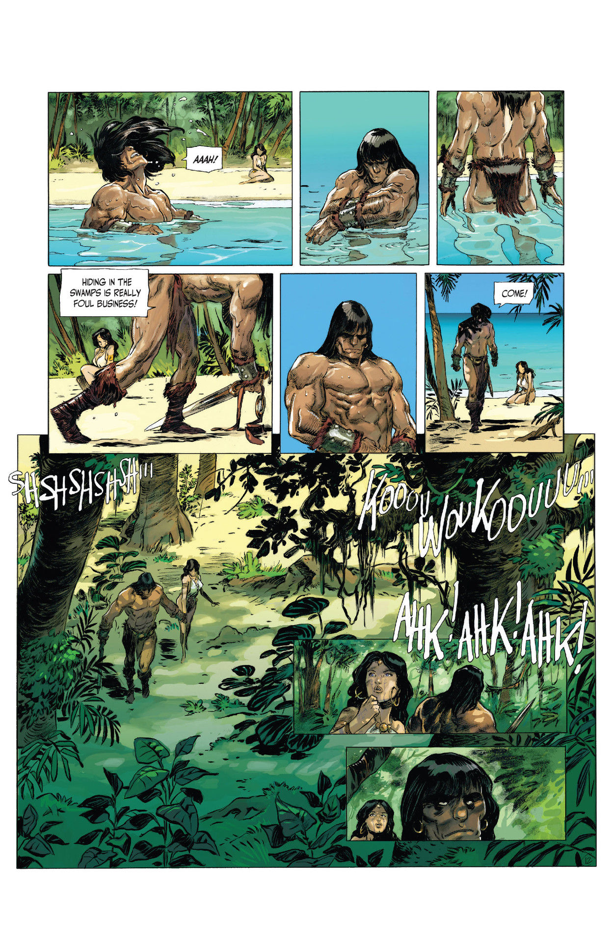 Read online The Cimmerian comic -  Issue # TPB 3 - 17