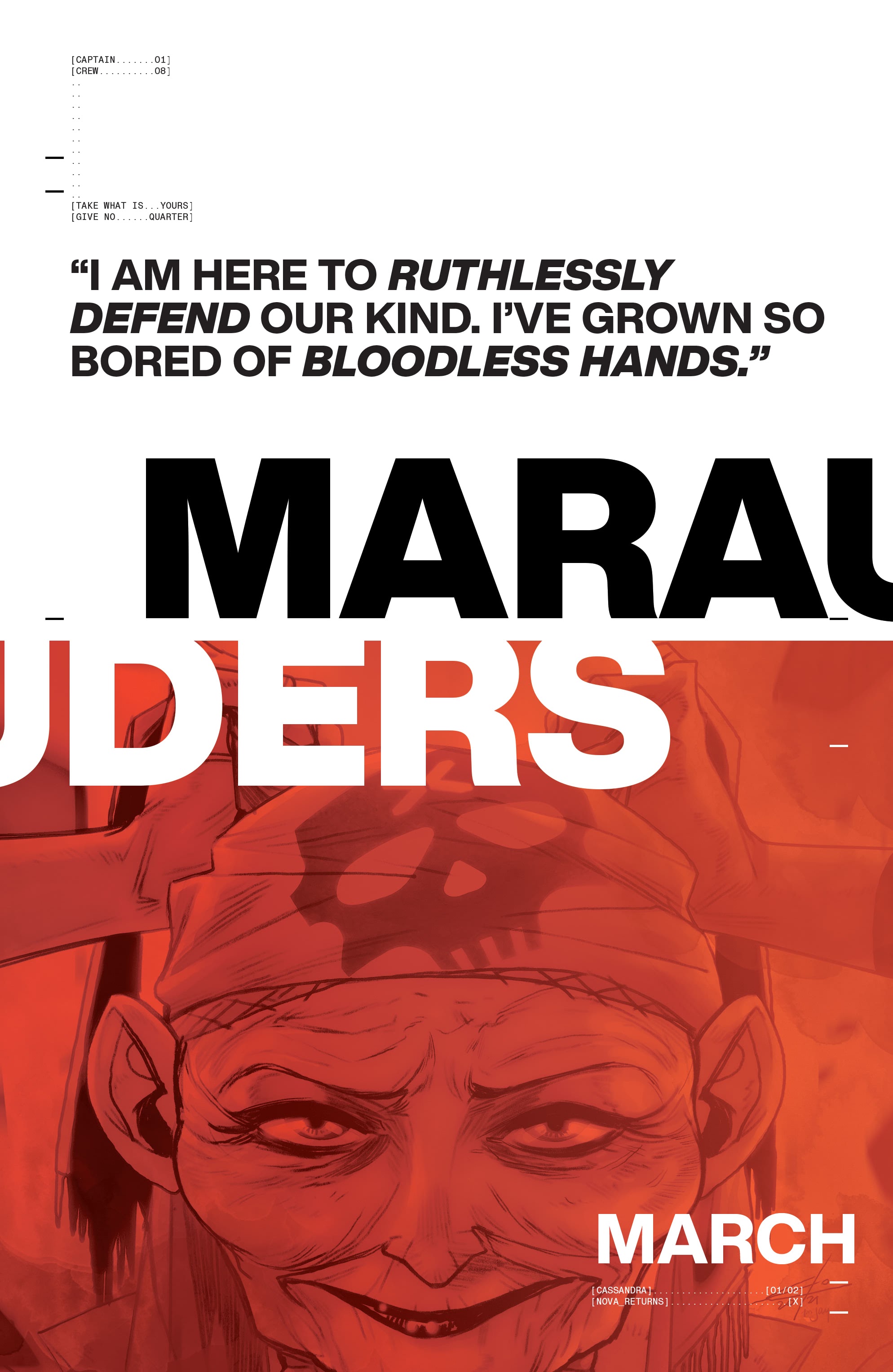 Read online Marauders comic -  Issue #27 - 35