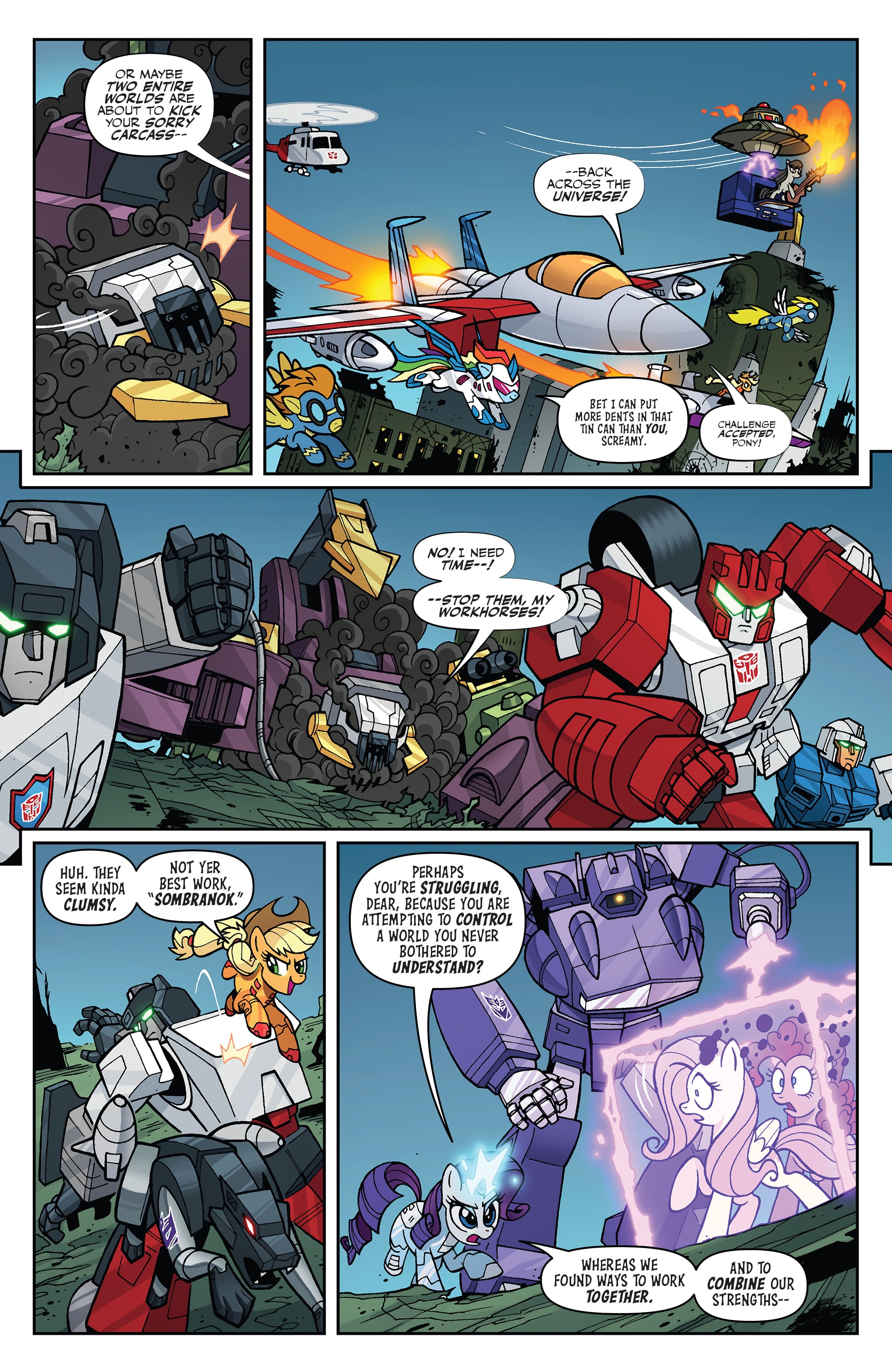 Read online My Little Pony/Transformers II comic -  Issue #4 - 18