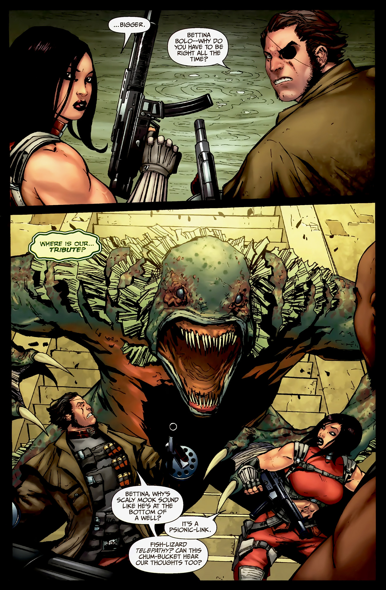 Read online Spooks: Omega Team comic -  Issue #0 - 10