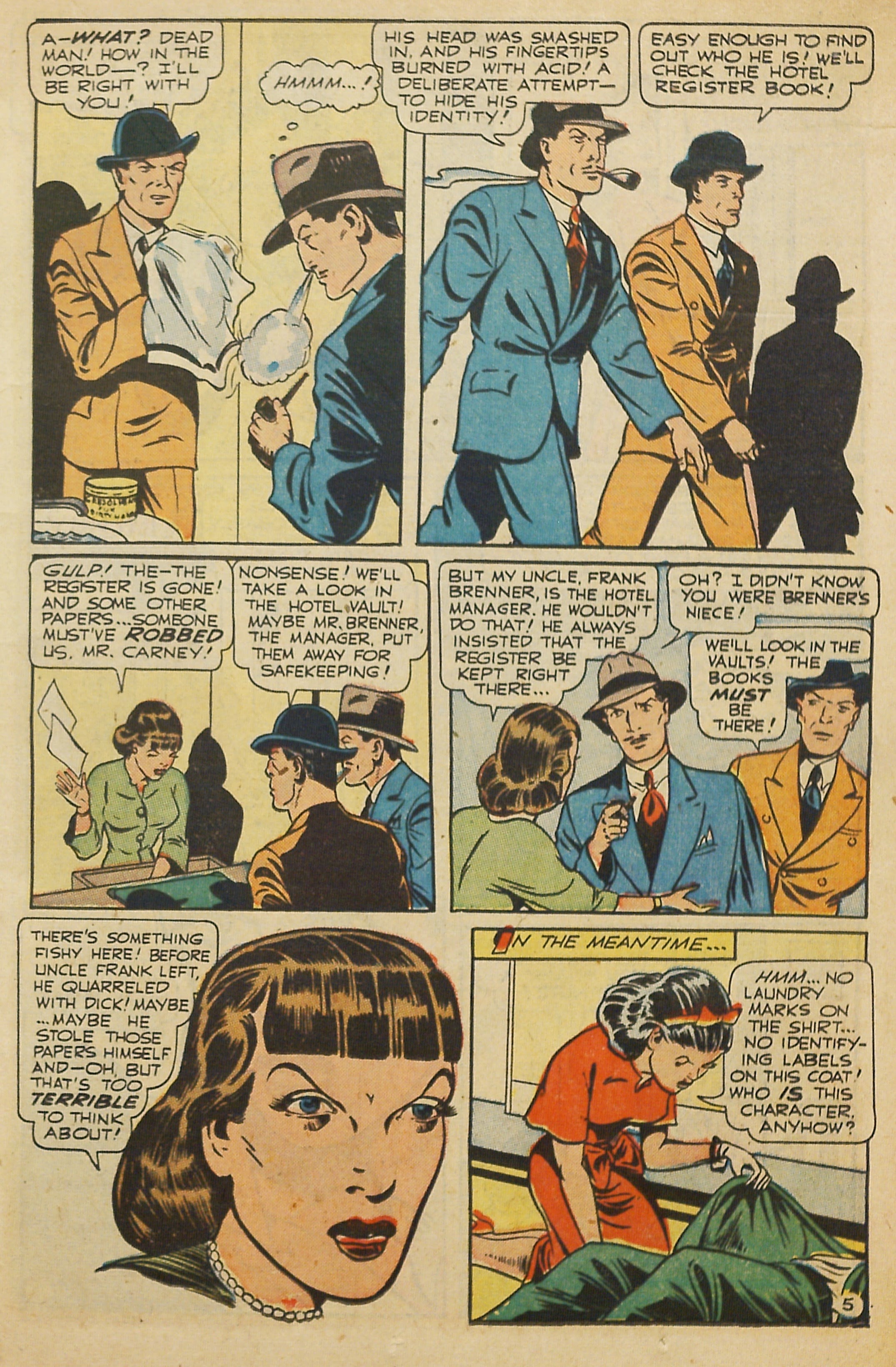 Read online Super-Mystery Comics comic -  Issue #42 - 17