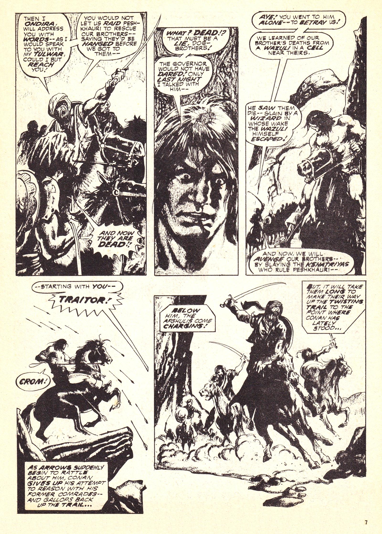 Read online The Savage Sword of Conan (1975) comic -  Issue #7 - 7