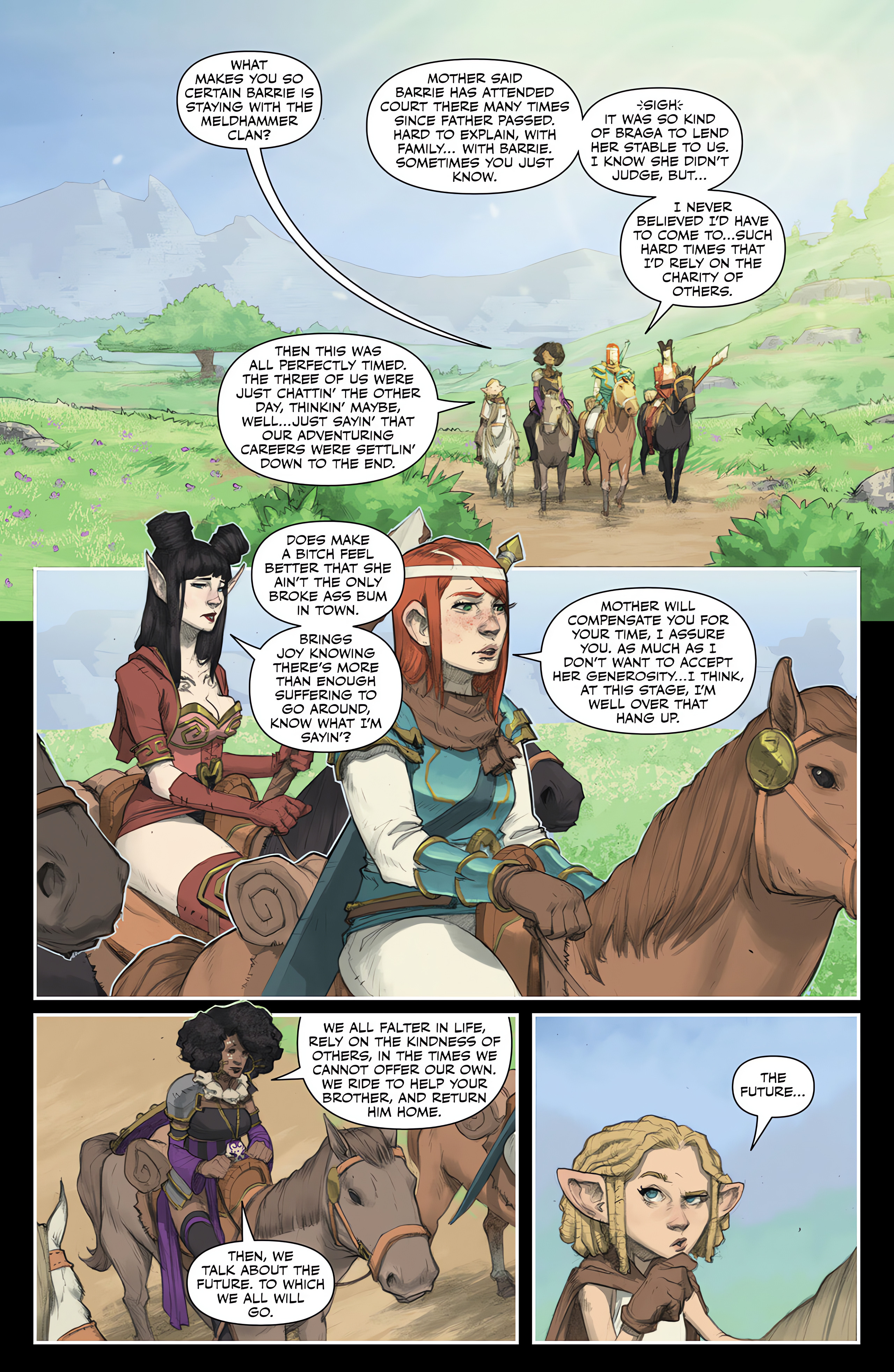 Read online Rat Queens: Sisters Warriors Queens comic -  Issue # TPB - 16