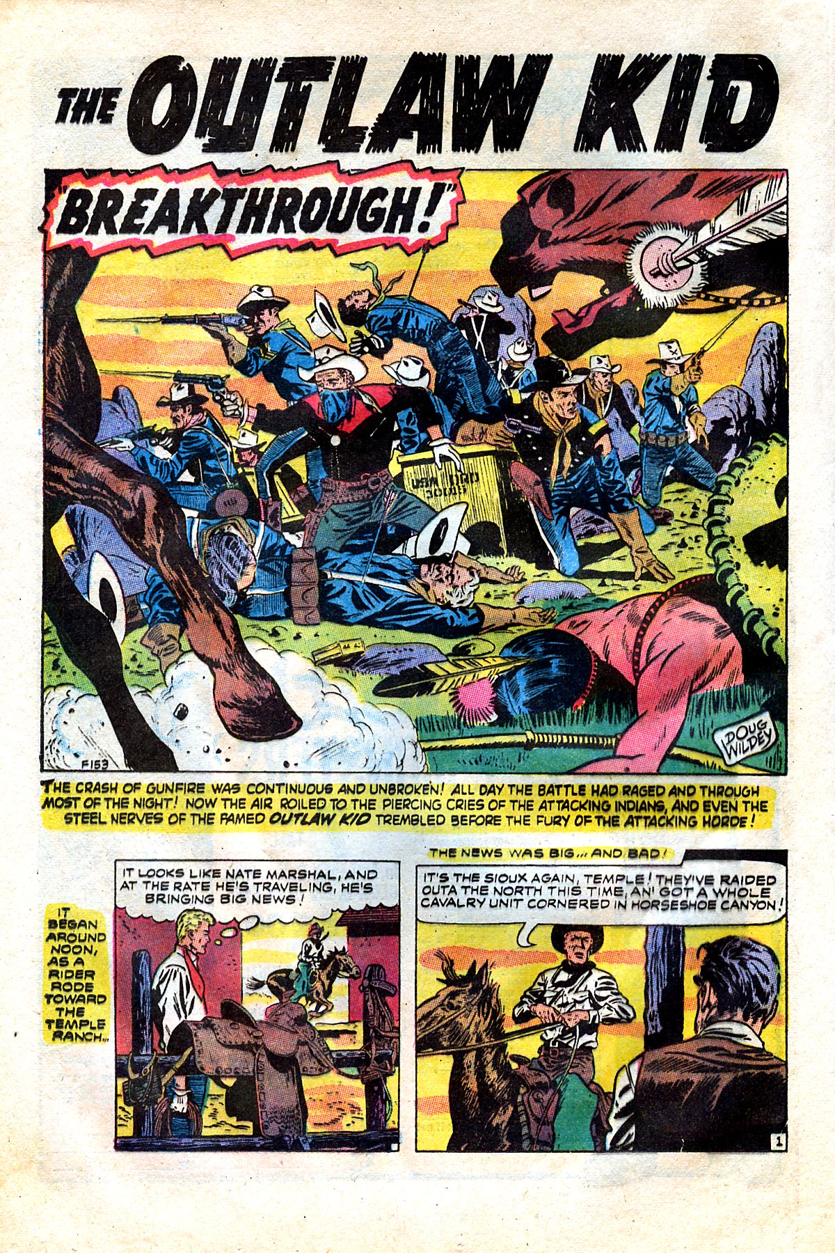Read online The Outlaw Kid (1970) comic -  Issue #1 - 12