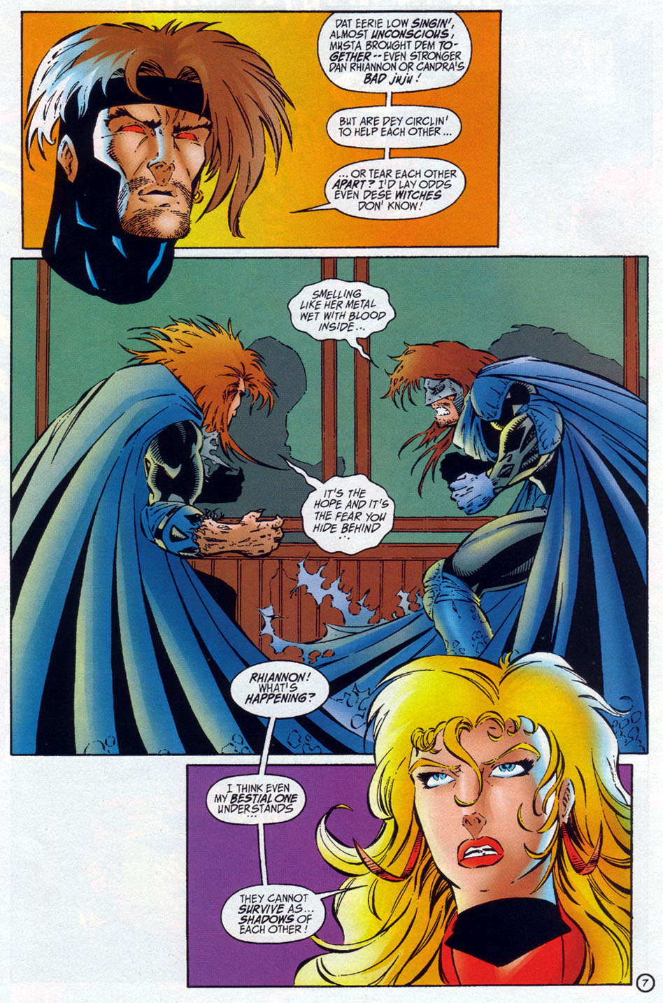 Read online The Night Man/Gambit comic -  Issue #3 - 7