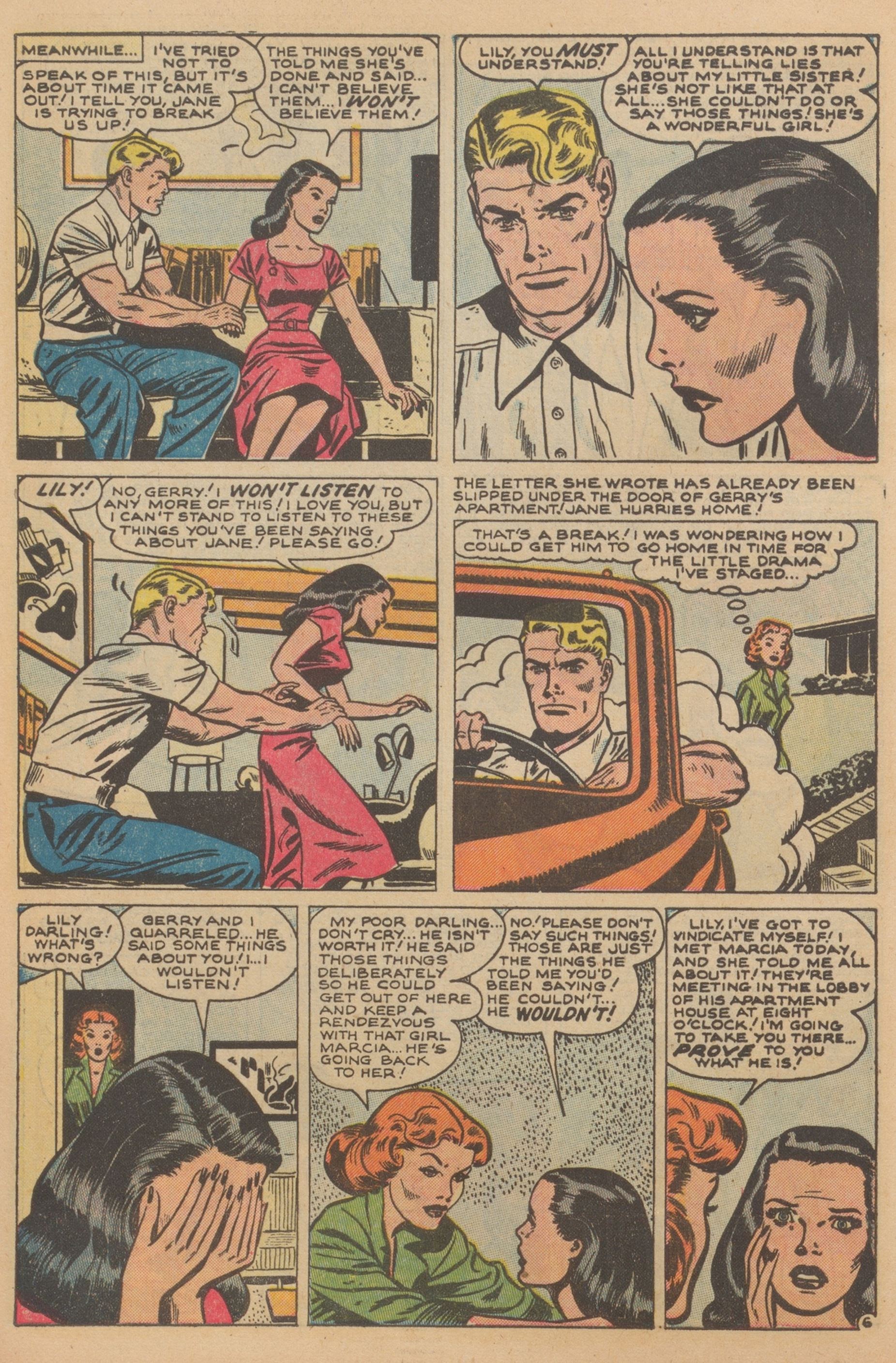 Read online Love Romances comic -  Issue #30 - 8