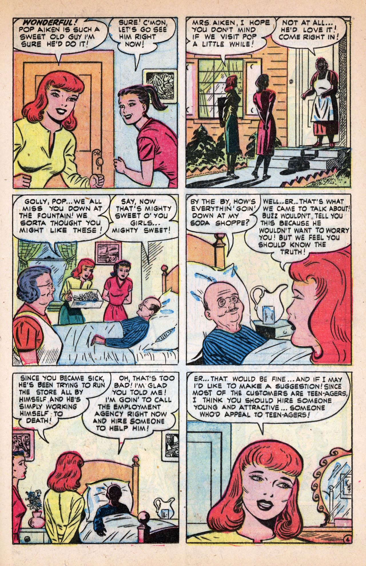 Read online Patsy Walker comic -  Issue #46 - 33