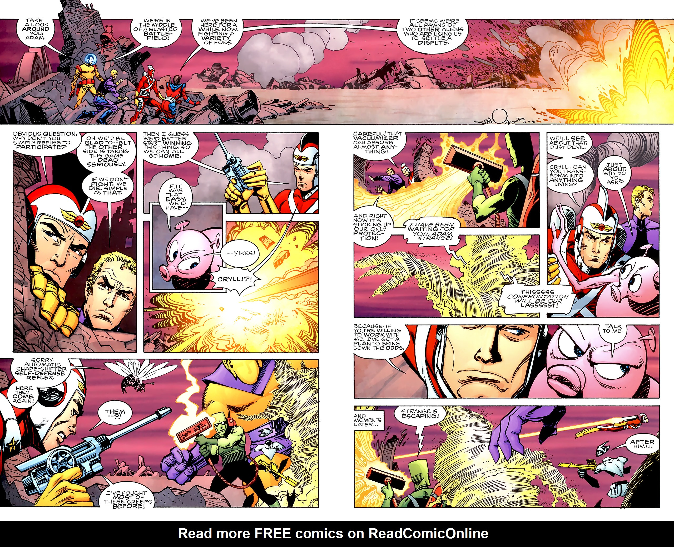 Read online DC Universe: Legacies comic -  Issue #5 - 27