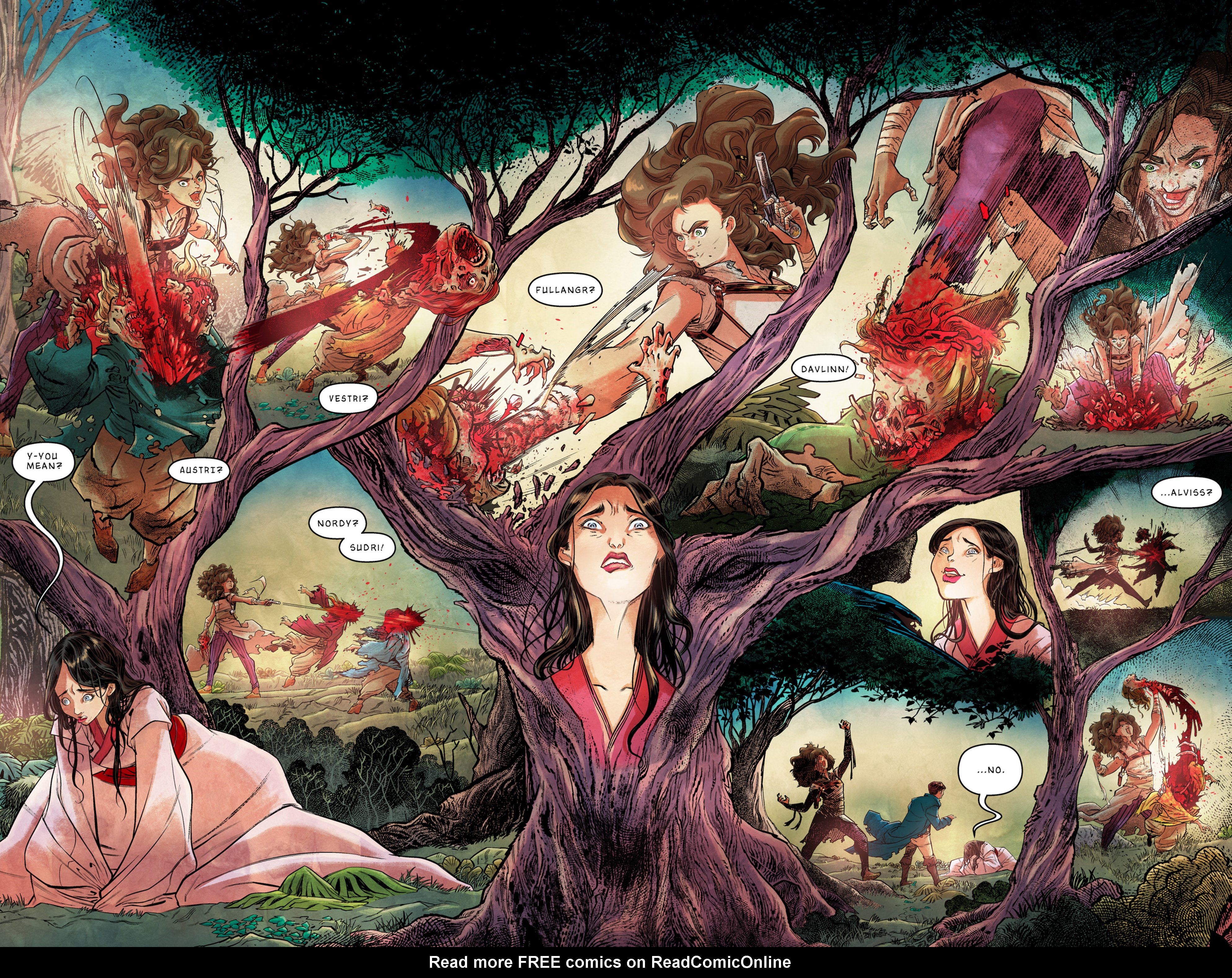 Read online Snow White Zombie Apocalypse comic -  Issue # Full - 34