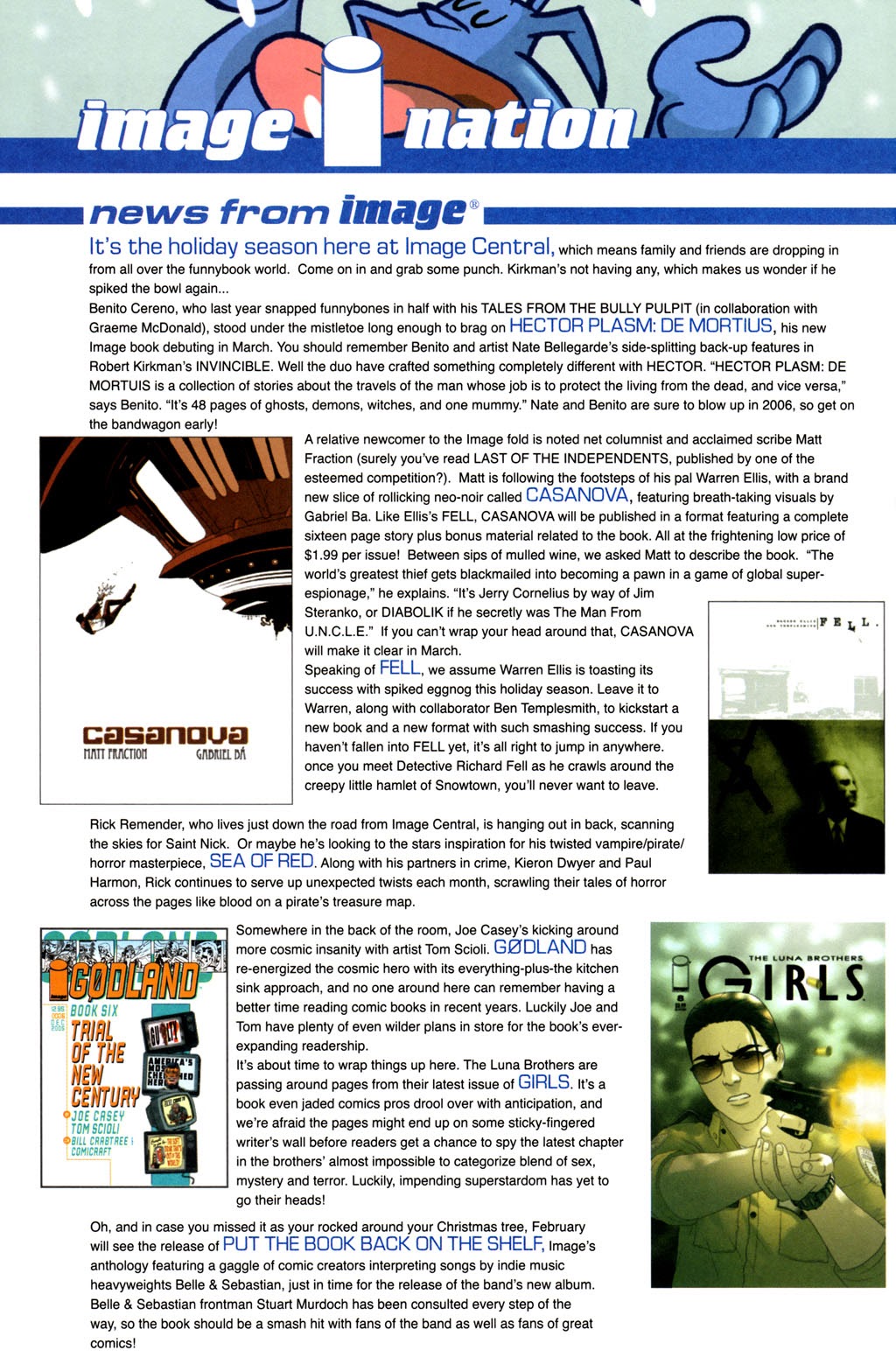 Read online Image Holiday Special 2005 comic -  Issue # TPB - 98