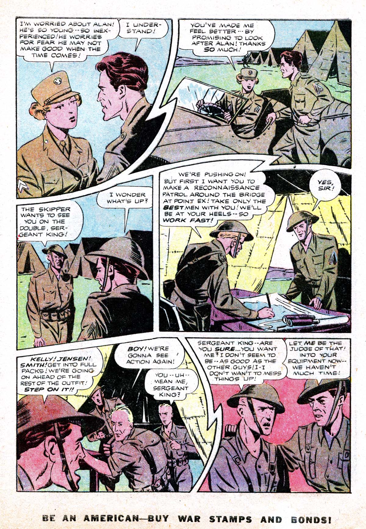 Read online Exciting Comics comic -  Issue #35 - 39