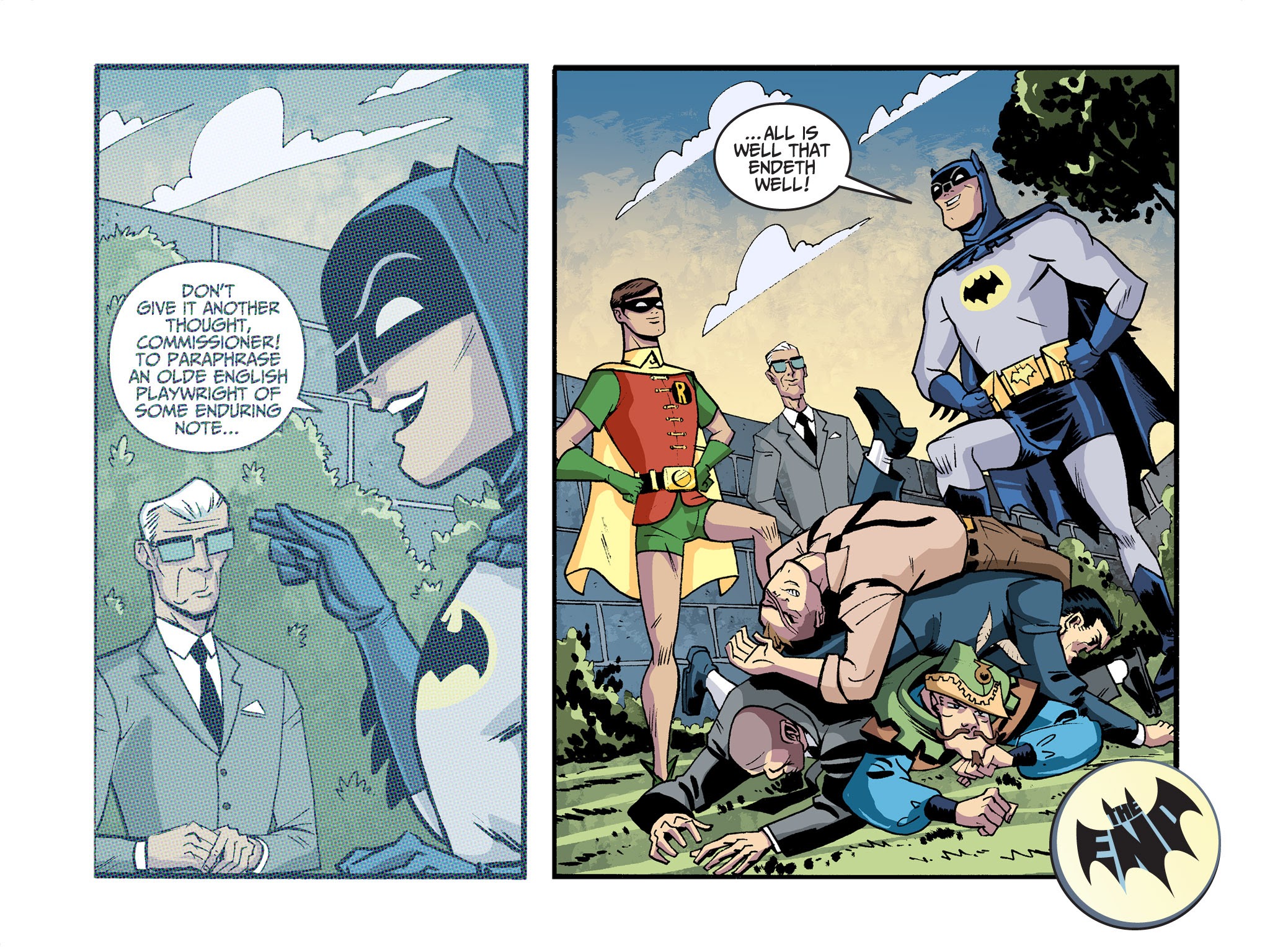 Read online Batman '66 [I] comic -  Issue #39 - 129